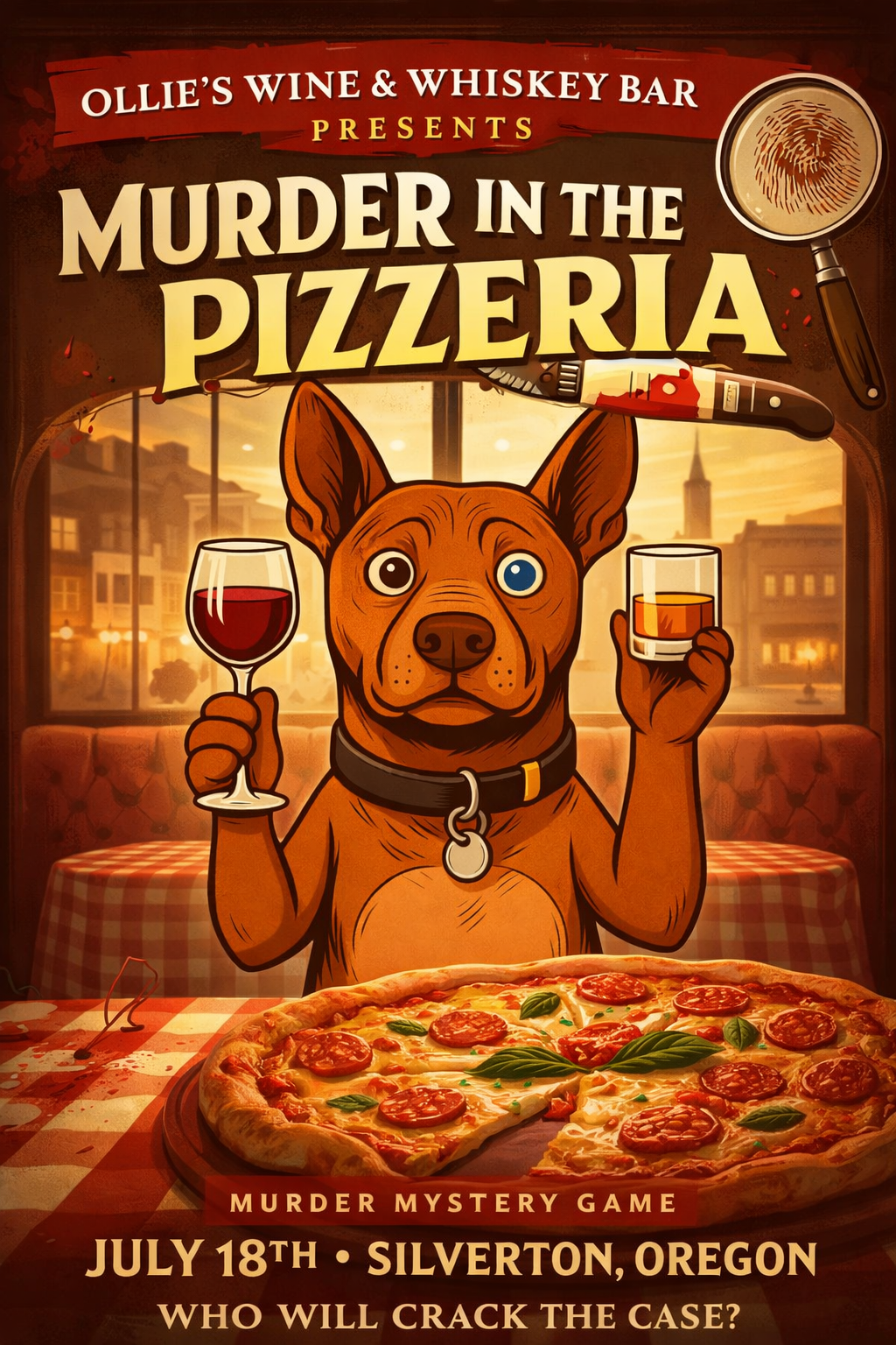Murder in the Pizzeria - Murder Mystery Game