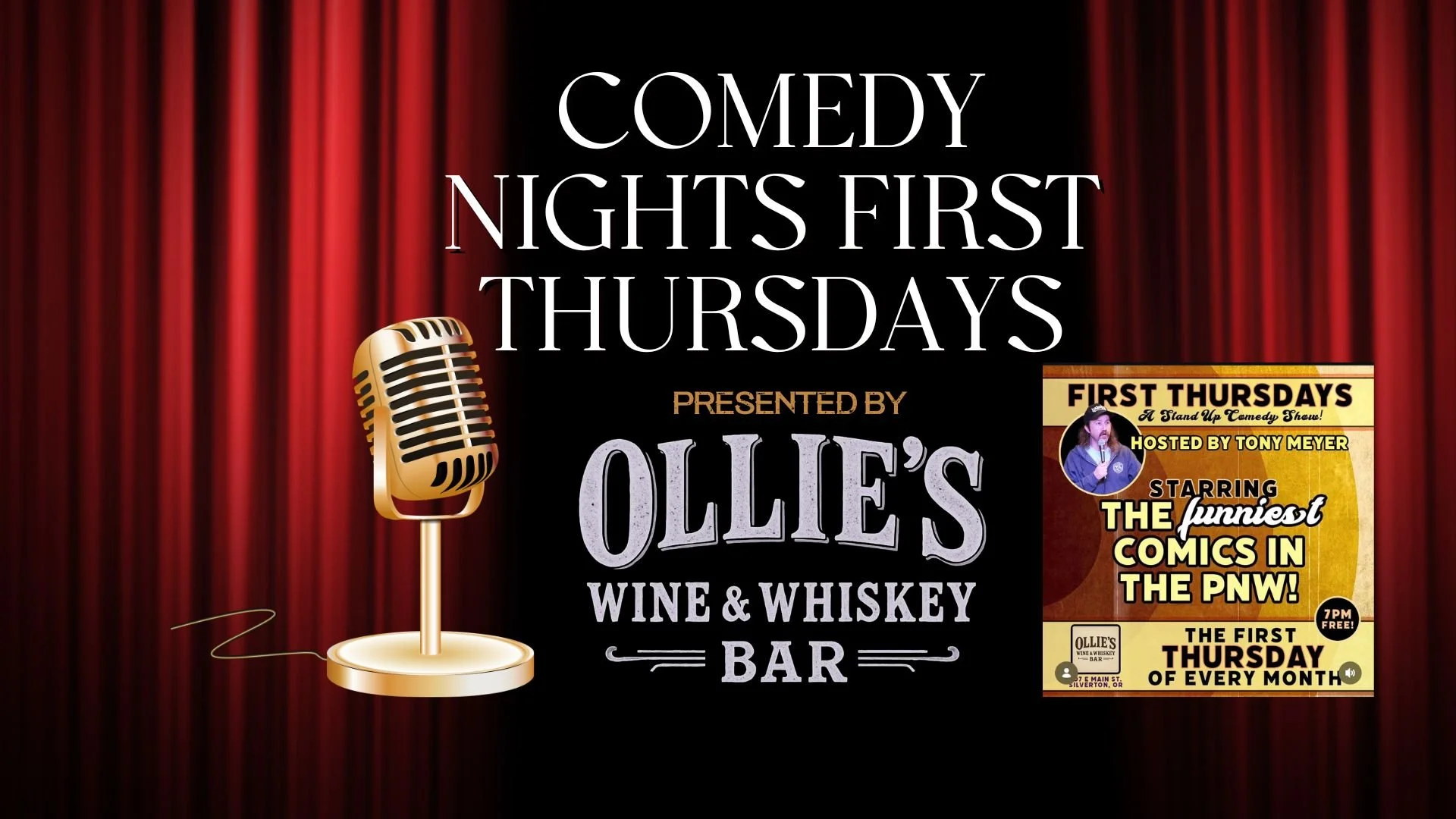 First Thursday LIVE Comedy