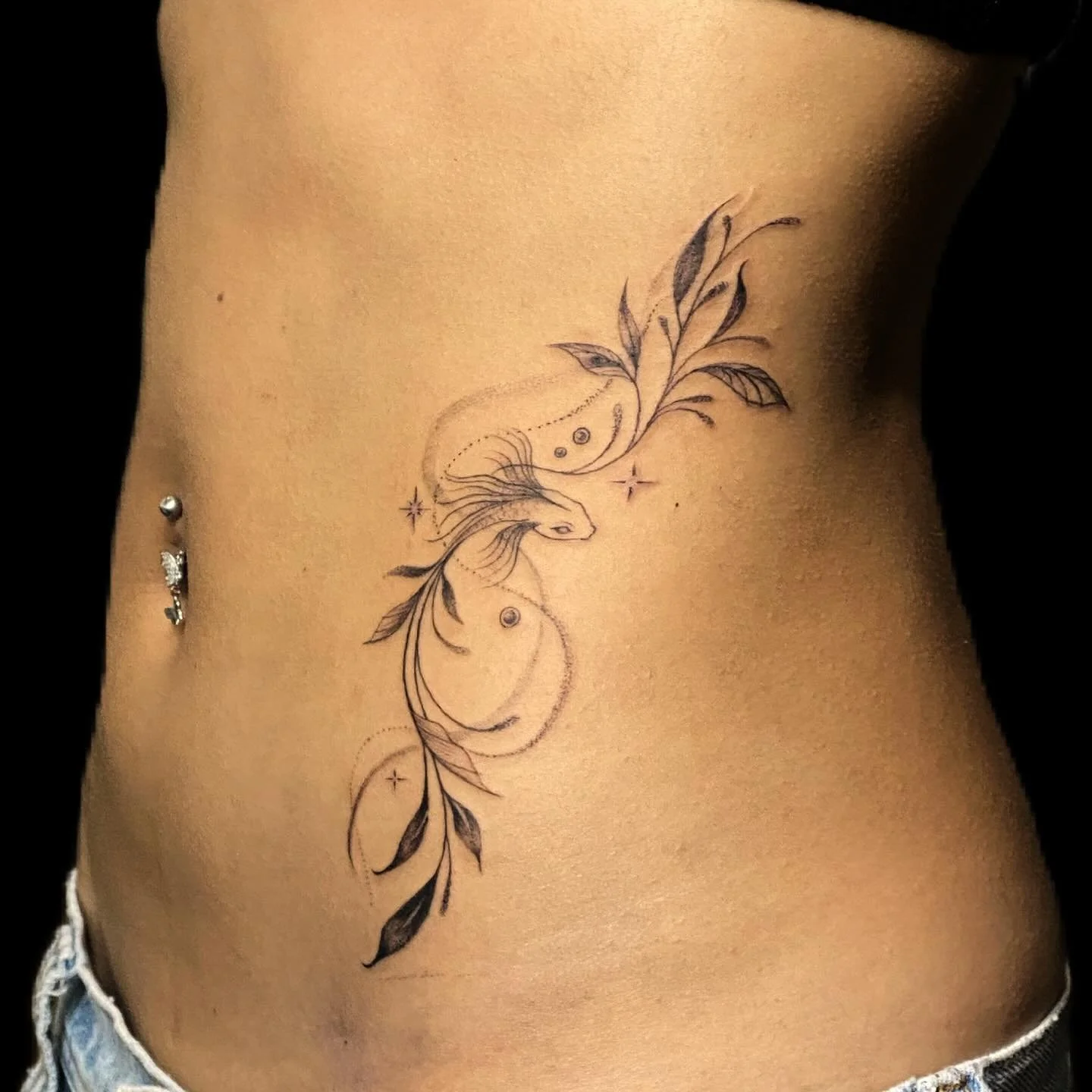 Against the Current 🎏

For a young woman who moves like water but refuses to be carried by it.
To me the koi  is swimming against the current, choosing clarity over comfort.

Graceful, feminine, and quietly powerful. 💕

#LadyMorgainne #FineLineTatt