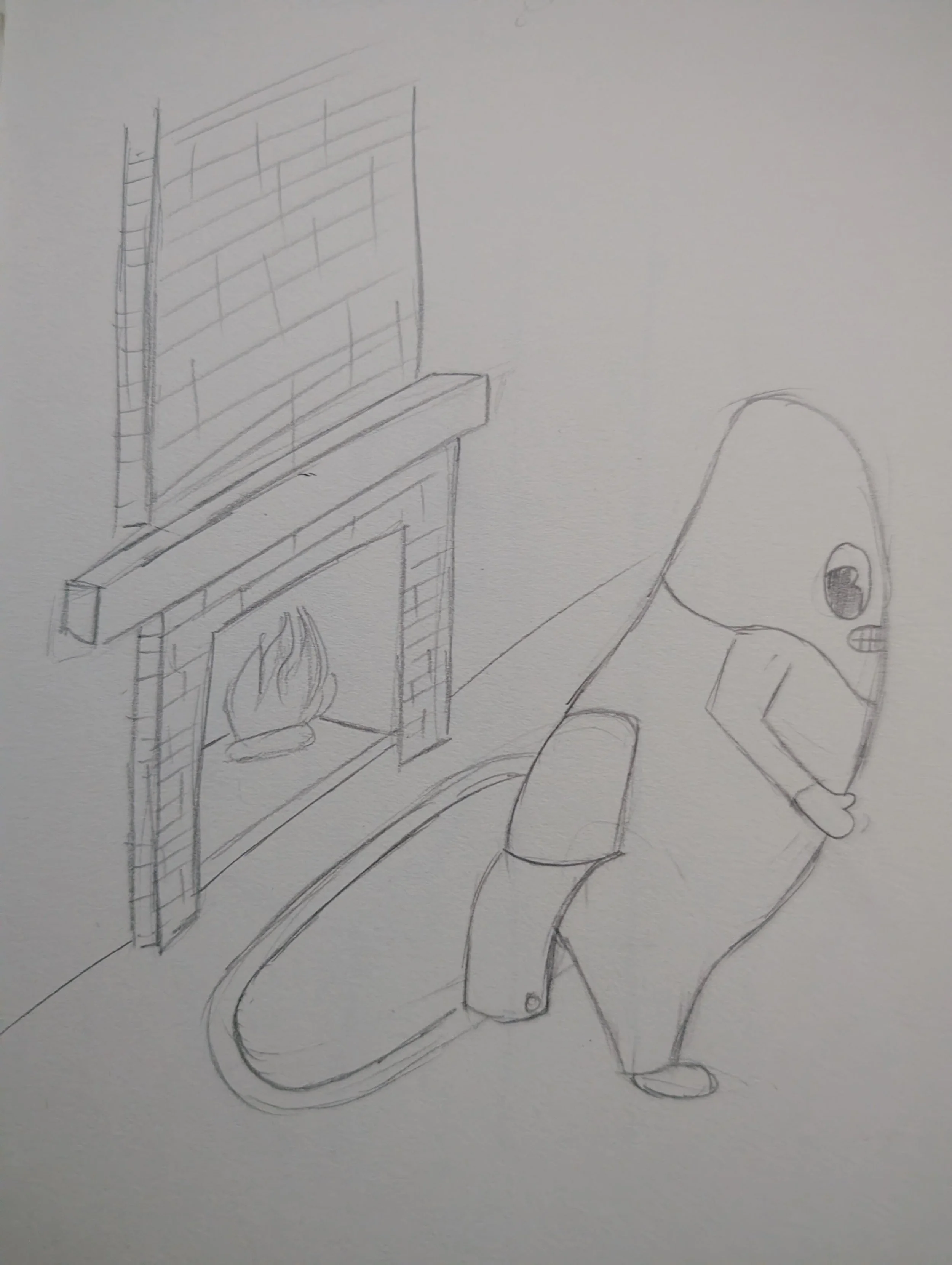 12/26/2025 Mango boy is embarrassed you caught him warming his cheeks.