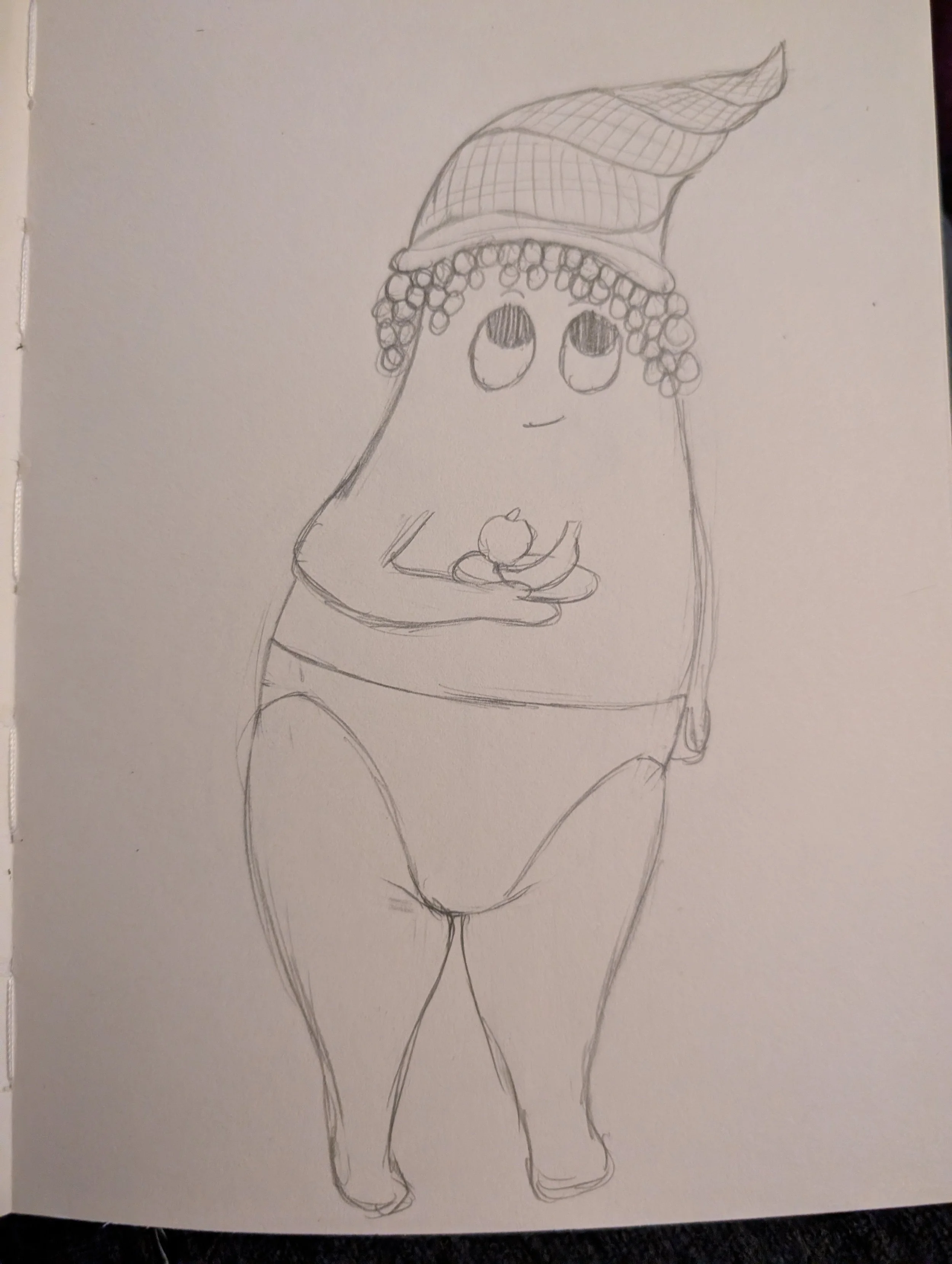 11/23/2025 Mango boy I don't think that's a hat...