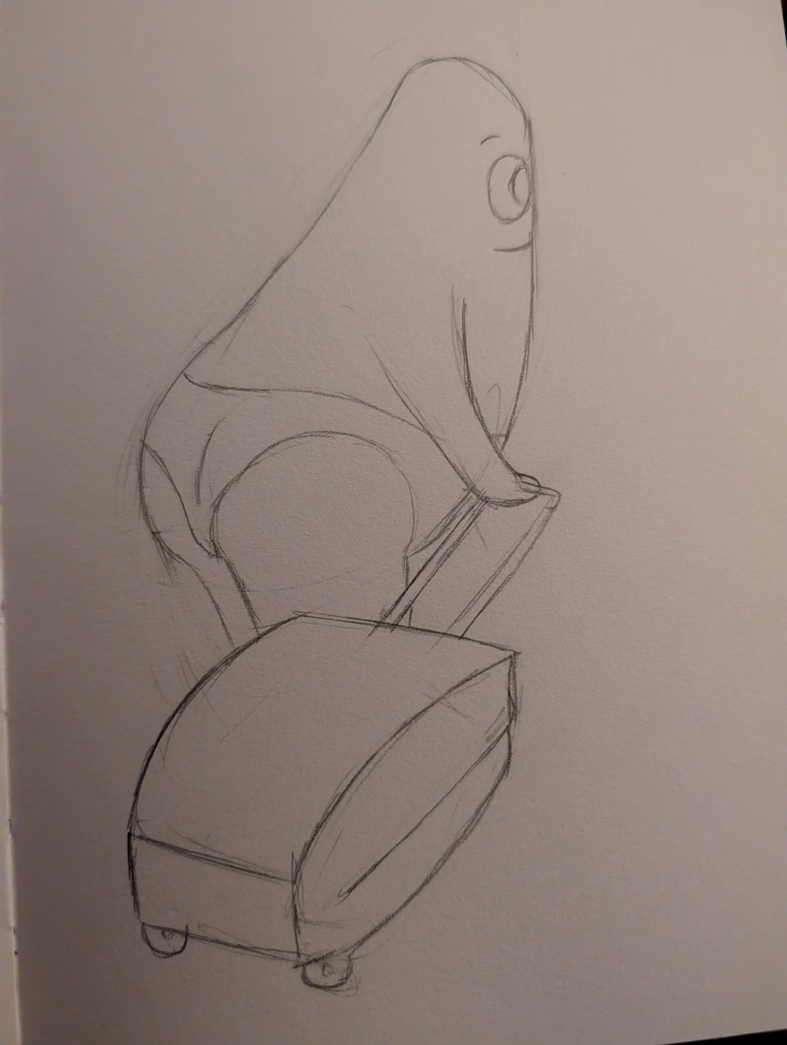 01/14/2026 Off he goes! Wish him a good time on his vacation!