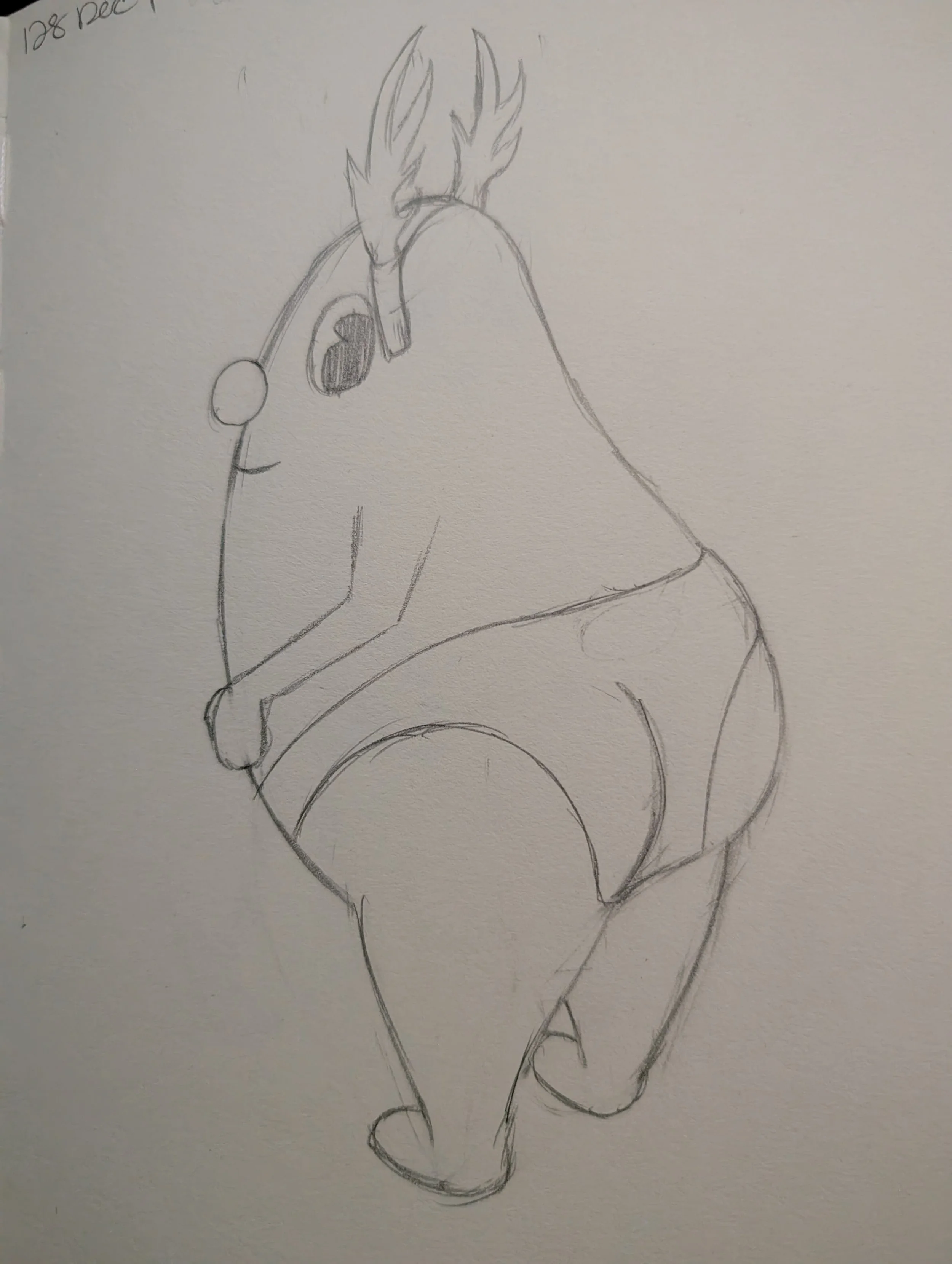 12/04/2025 What a cheeky reindeer! Oh wait it's mango boy