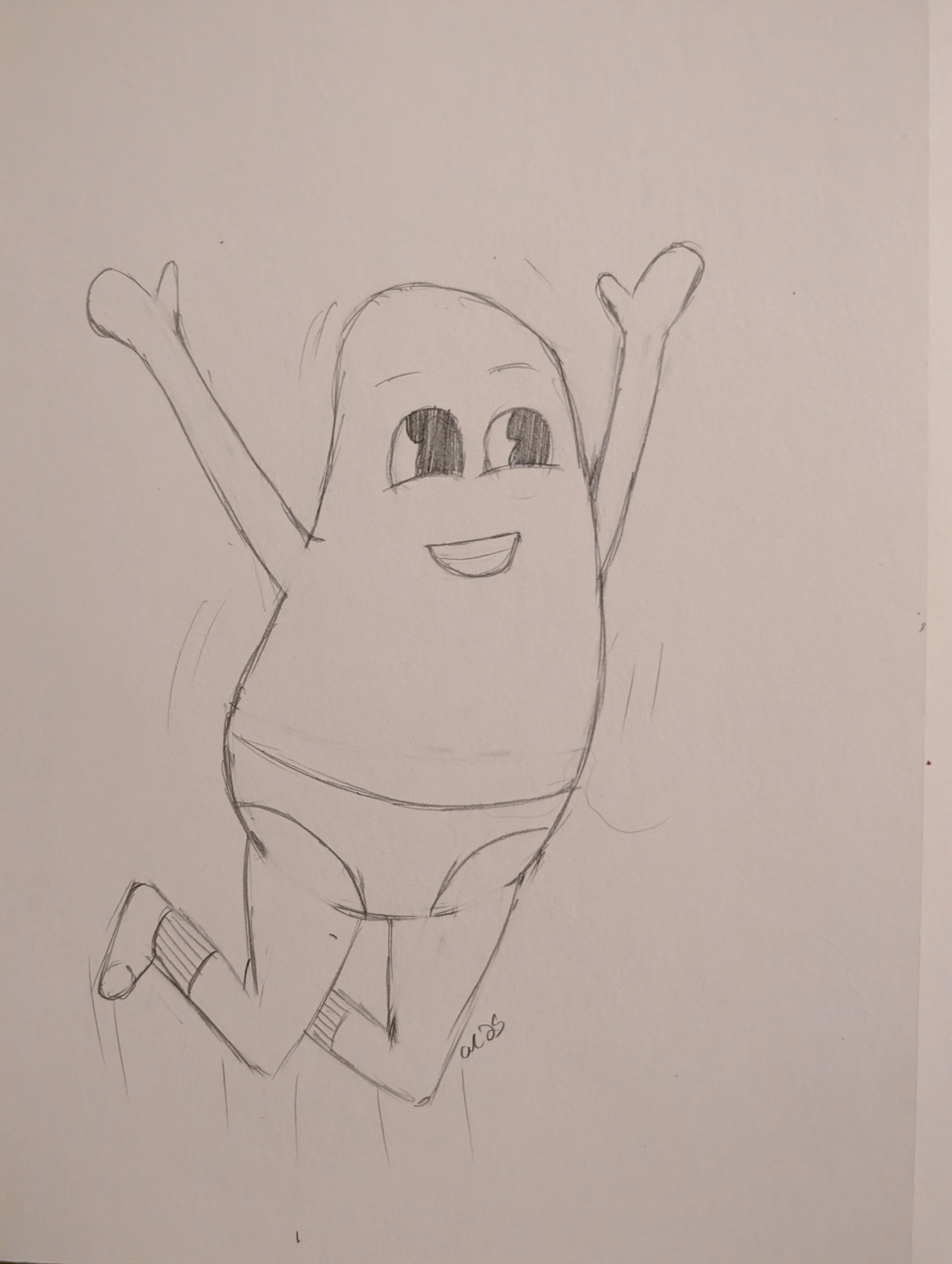 8/30/2025 Jump for joy! I have drawn 30 mango boys!