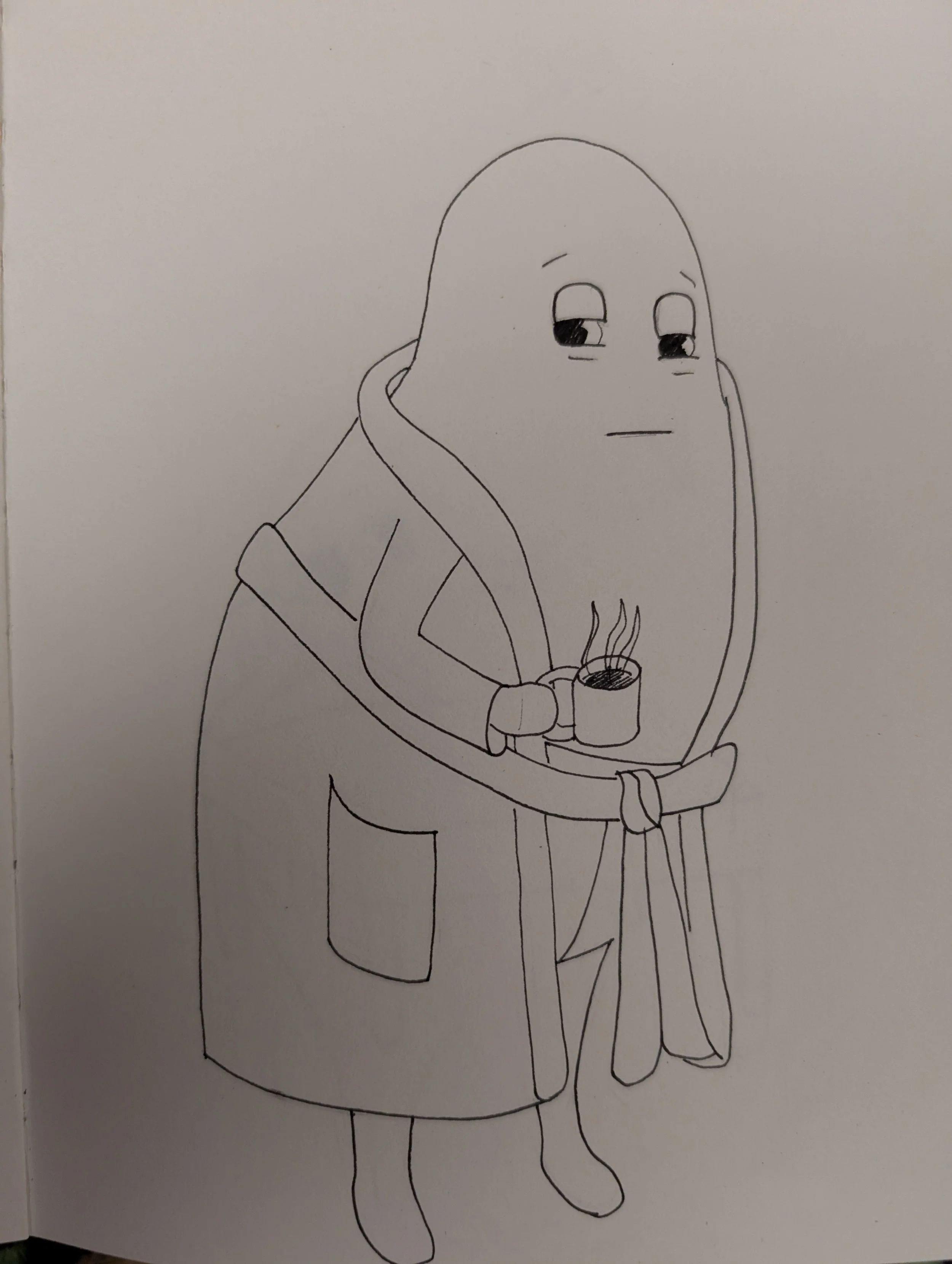 9/14/2025 Mango boy is judging you for talking to him before his coffee