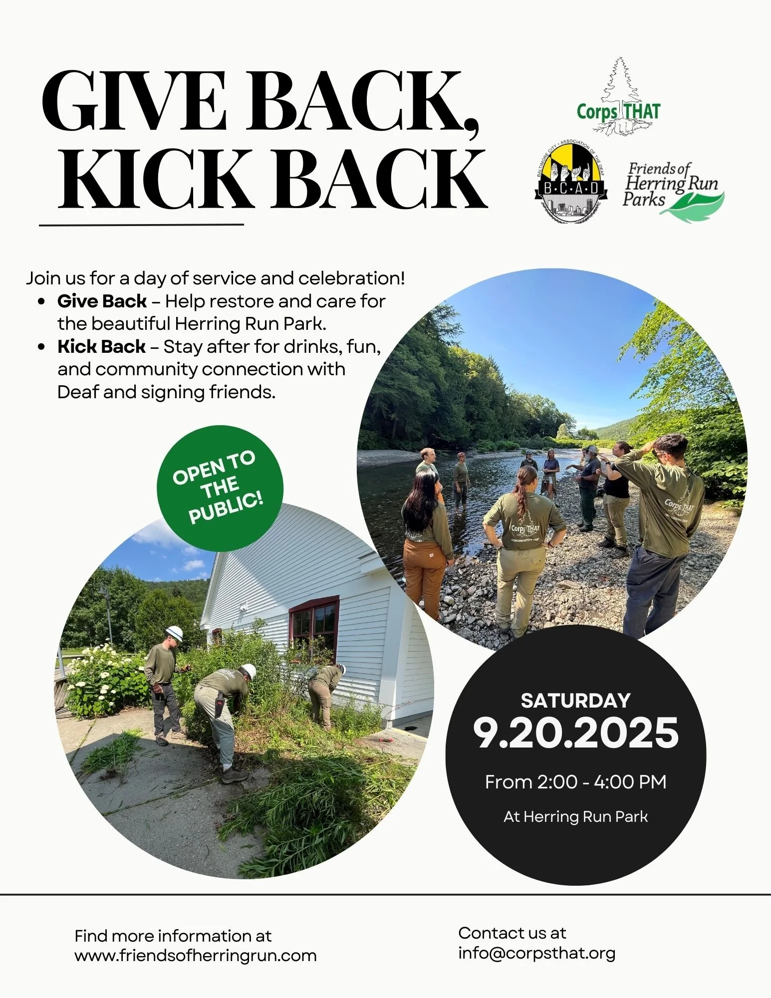 Give Back, Kick Back