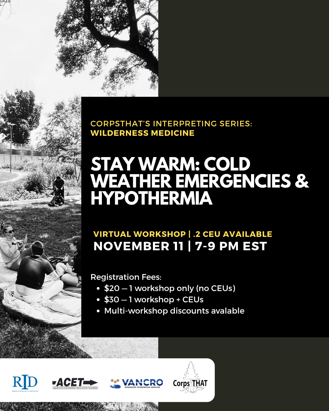 Stay Warm: Cold Weather Emergencies &amp; Hypothermia - 0.2 CEUs Offered