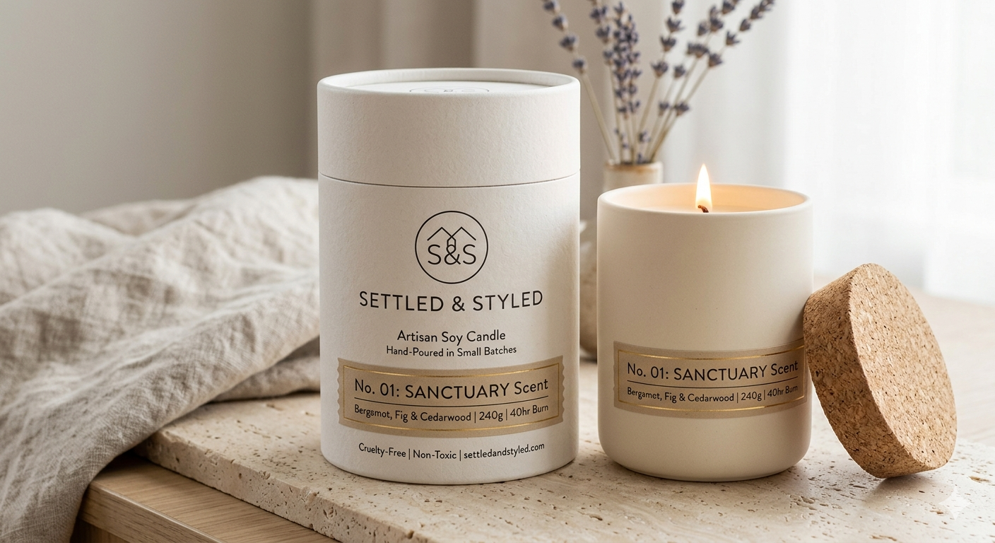 Settled & Styled - No. 1 Sanctuary Candle