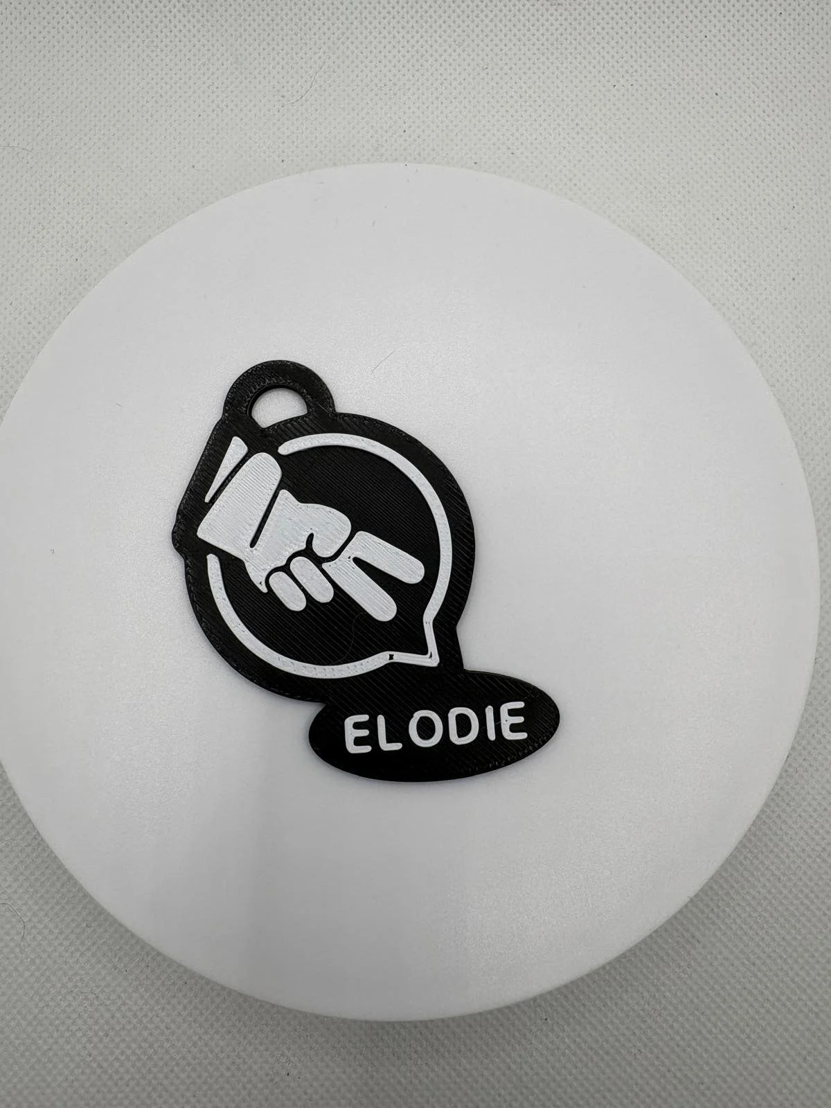 PORTE CLE MOTARD PERSONNALISABLE