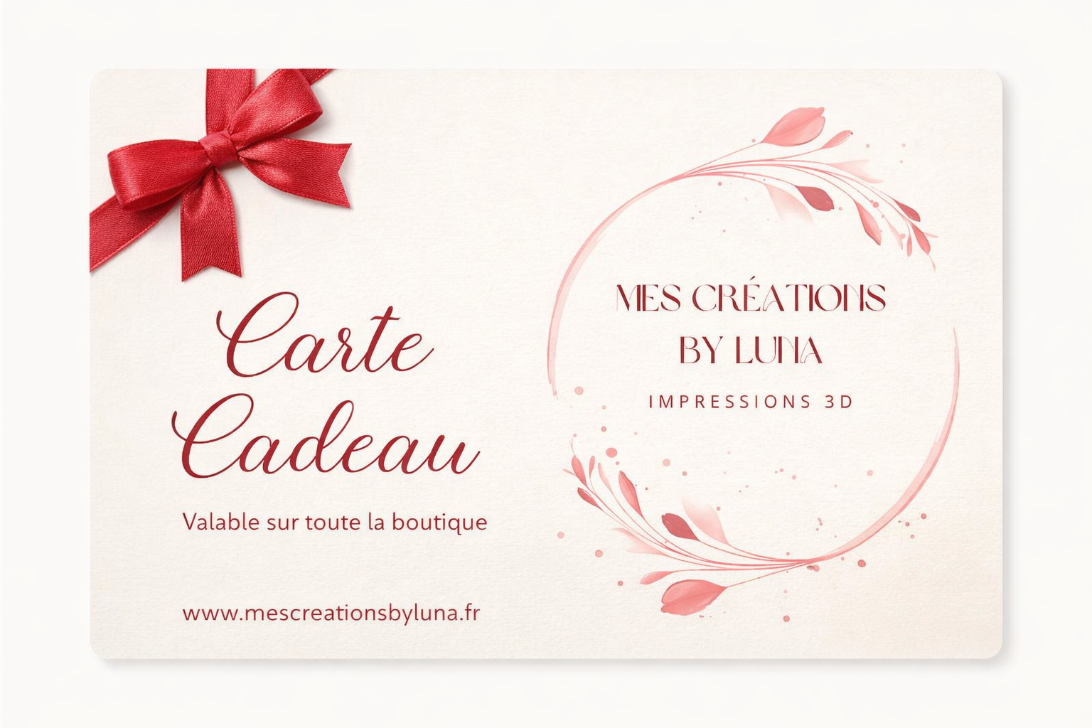 Carte Cadeau