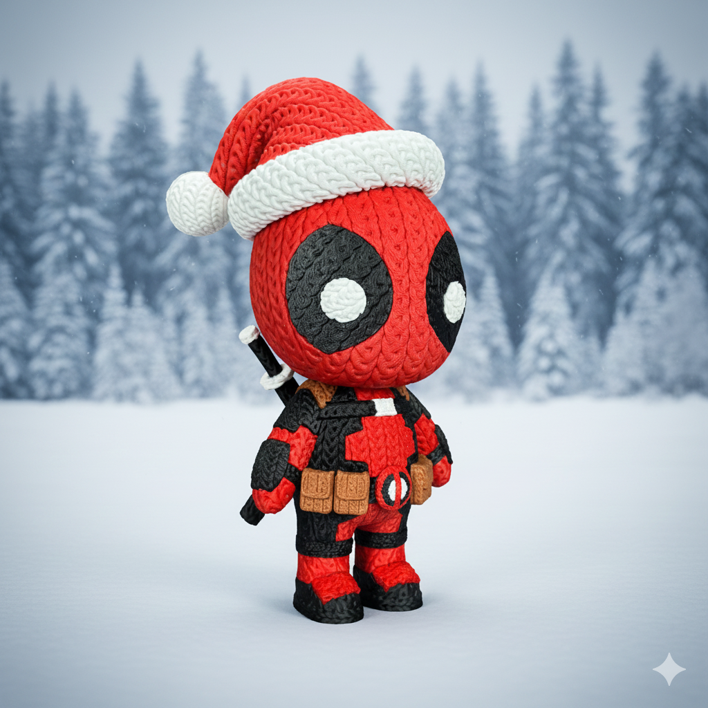 Deadpool Noël crochet