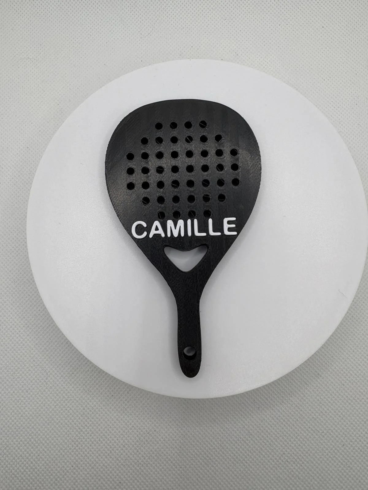 PORTE CLE PADEL PERSONNALISABLE