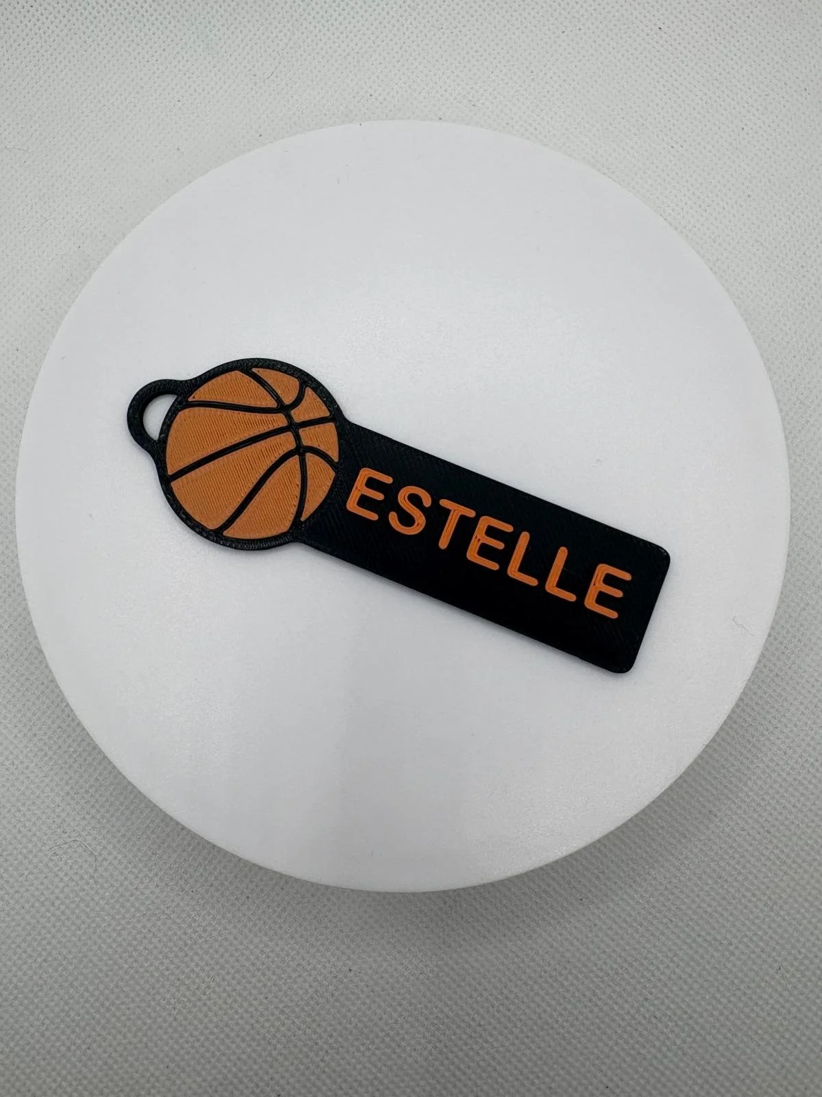 PORTE CLE BASKET PERSONNALISABLE
