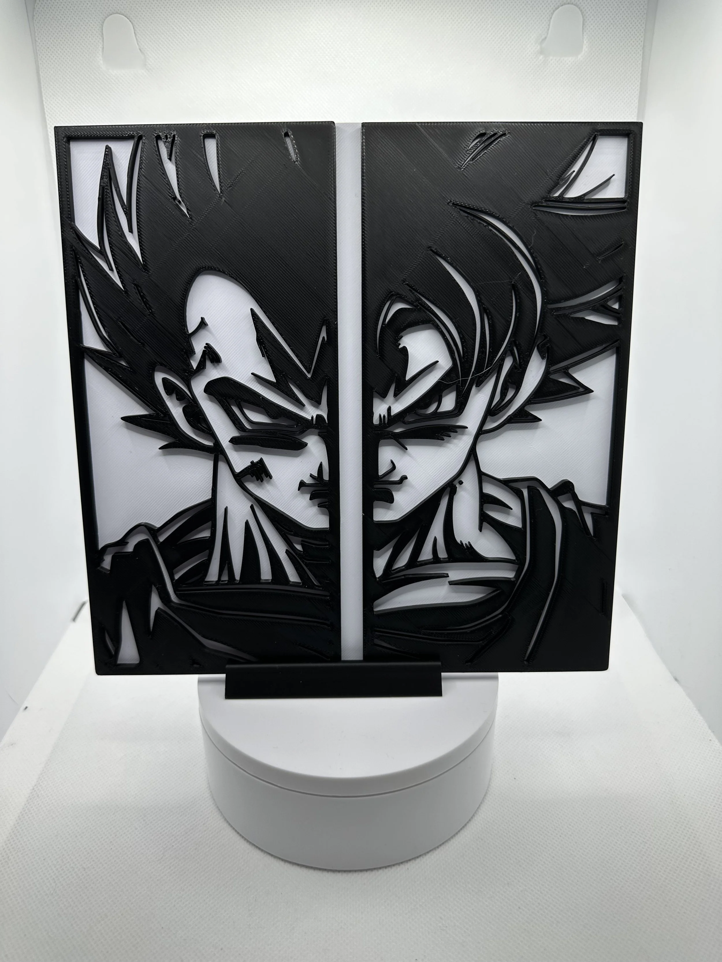CADRES - VEGETA ET GOKU - DRAGON BALL