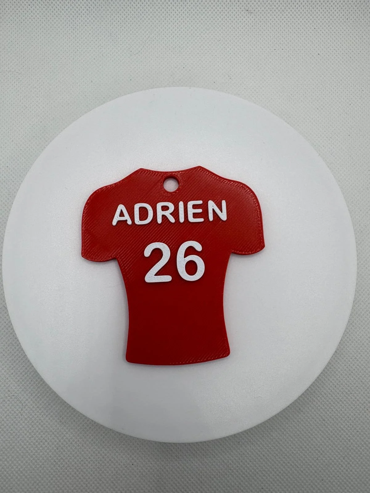 PORTE CLE FOOT PERSONNALISABLE