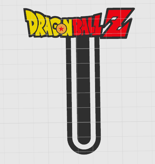 MARQUE PAGE - DRAGON BALL Z