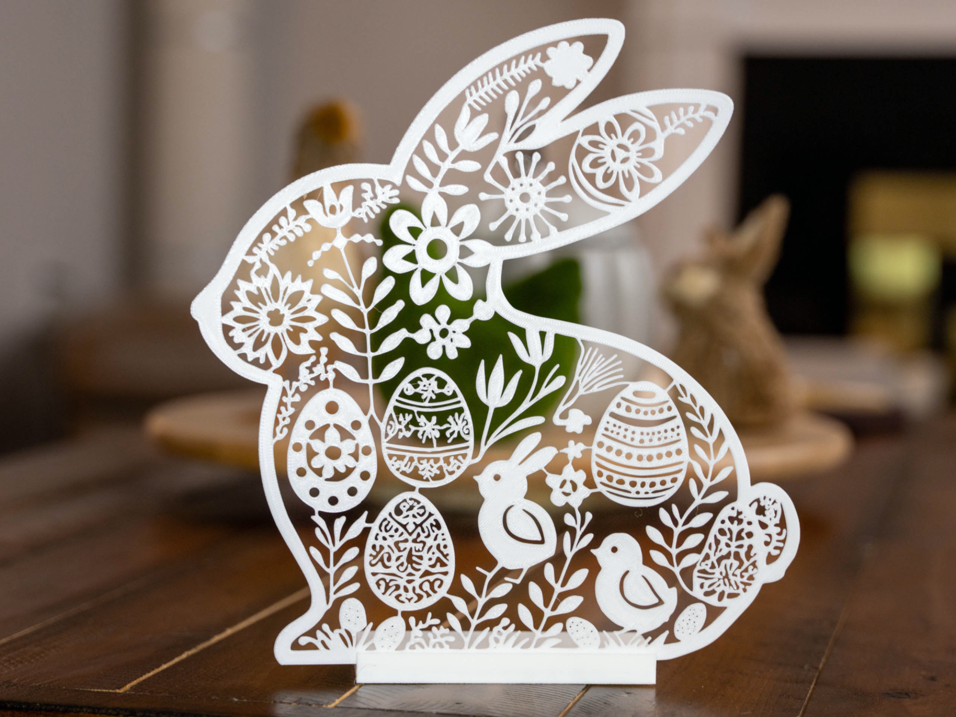 SILHOUETTE DECORATIVE - PAQUES