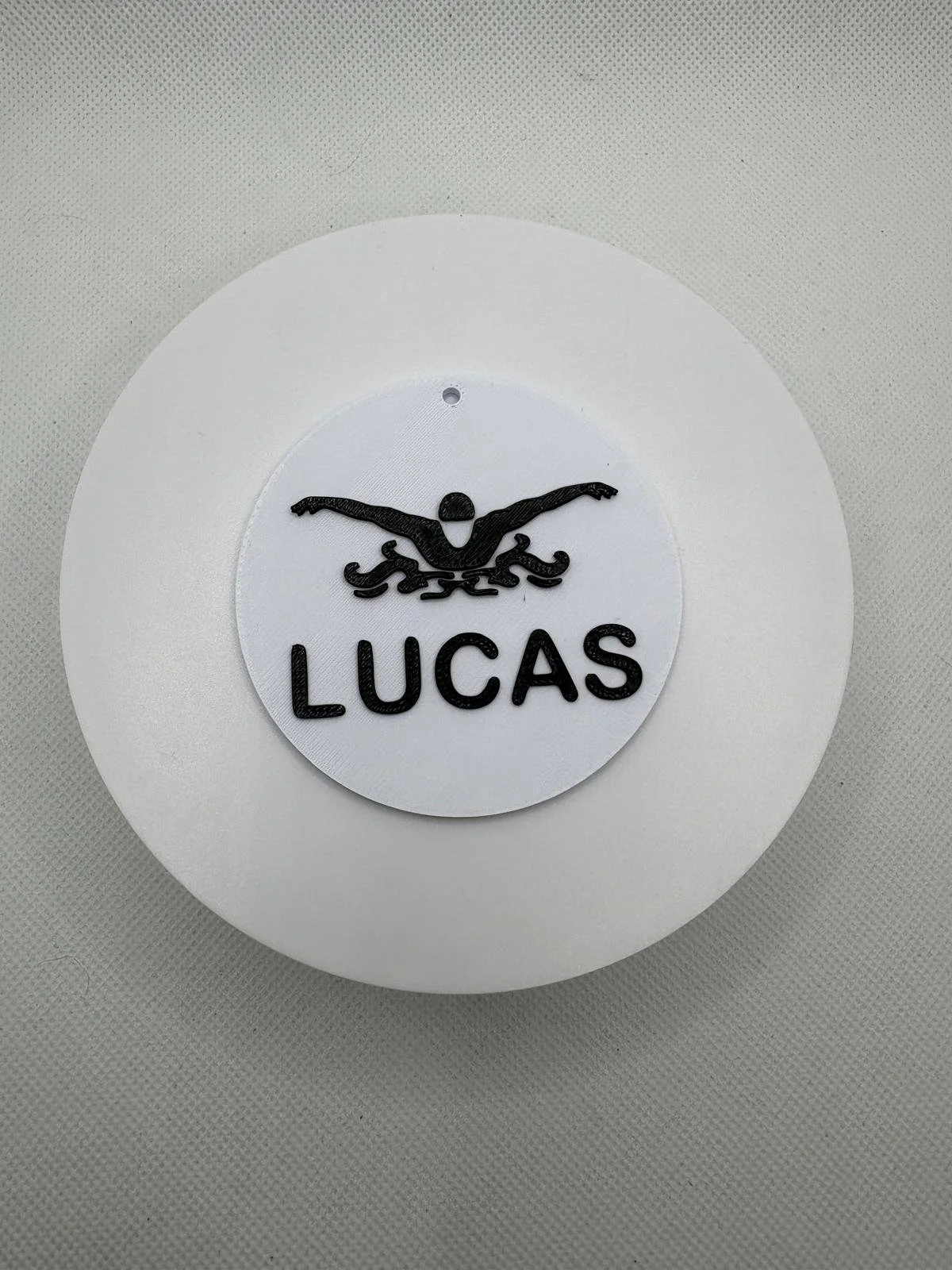 PORTE CLE NATATION PERSONNALISABLE