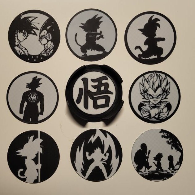DESSOUS DE VERRES - DRAGON BALL Z
