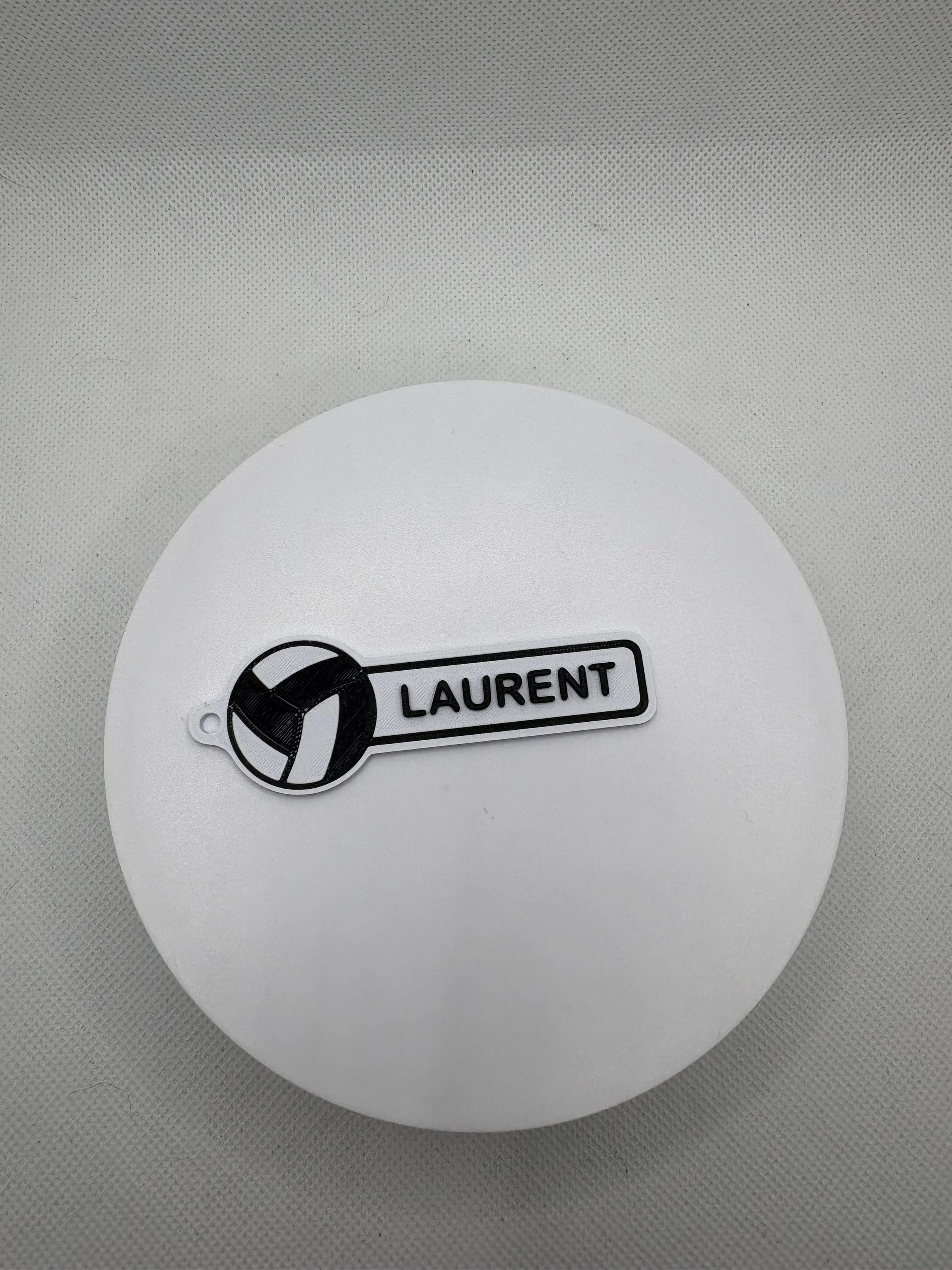 PORTE CLE VOLLEY BALL PERSONNALISABLE