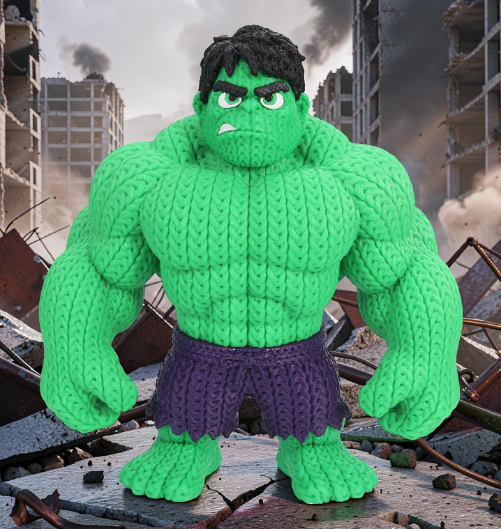 HULK - CROCHET - MARVEL