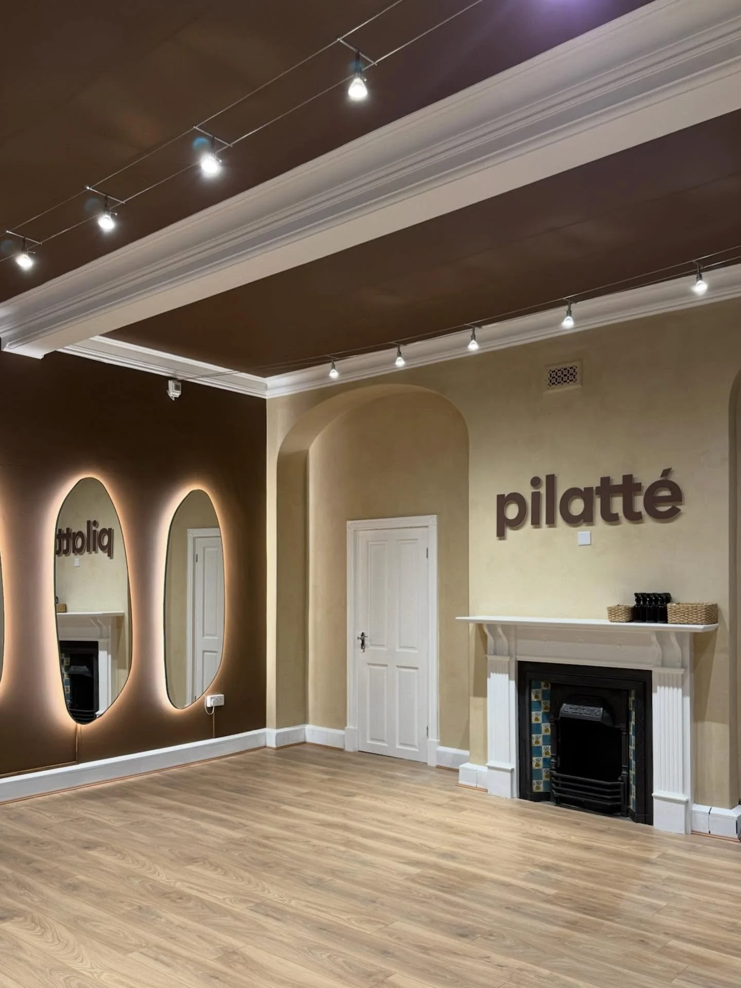The studio currently! October has been a busy month at Pilatt&eacute; - a month of lots of changes and progress. We&rsquo;re so close to the finish line and we&rsquo;re so excited to welcome you in for all the Pilates and lattes ✨🤎 download the app 