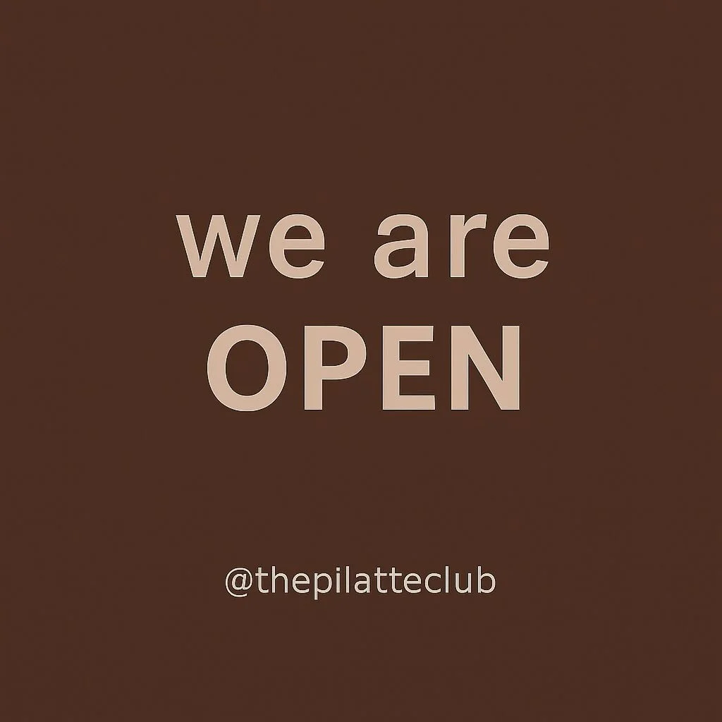 First day of Pilatt&eacute;: done! 🥺🫶🏽✨
Thank you to our first clients for such a lovely start &mdash; we had so much fun and hope you did too! We&rsquo;re beyond excited to meet more of you. See you tomorrow! 🤎🤍