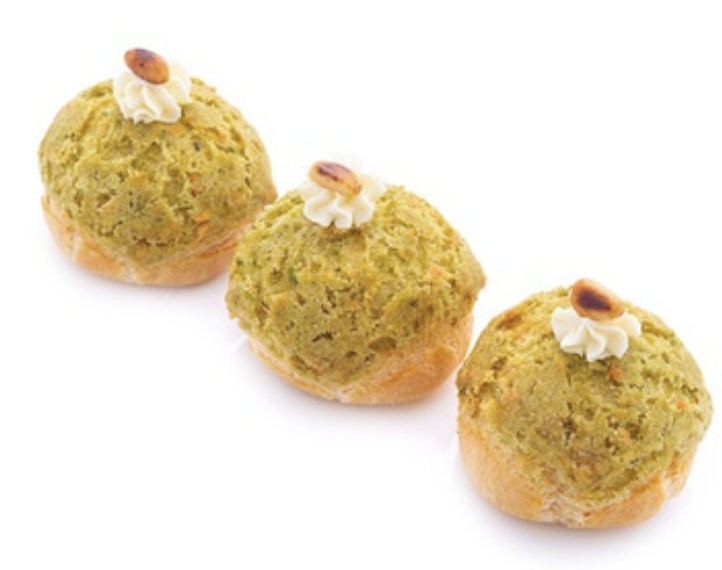 Ricotta, basil and dried tomato mini puff.png