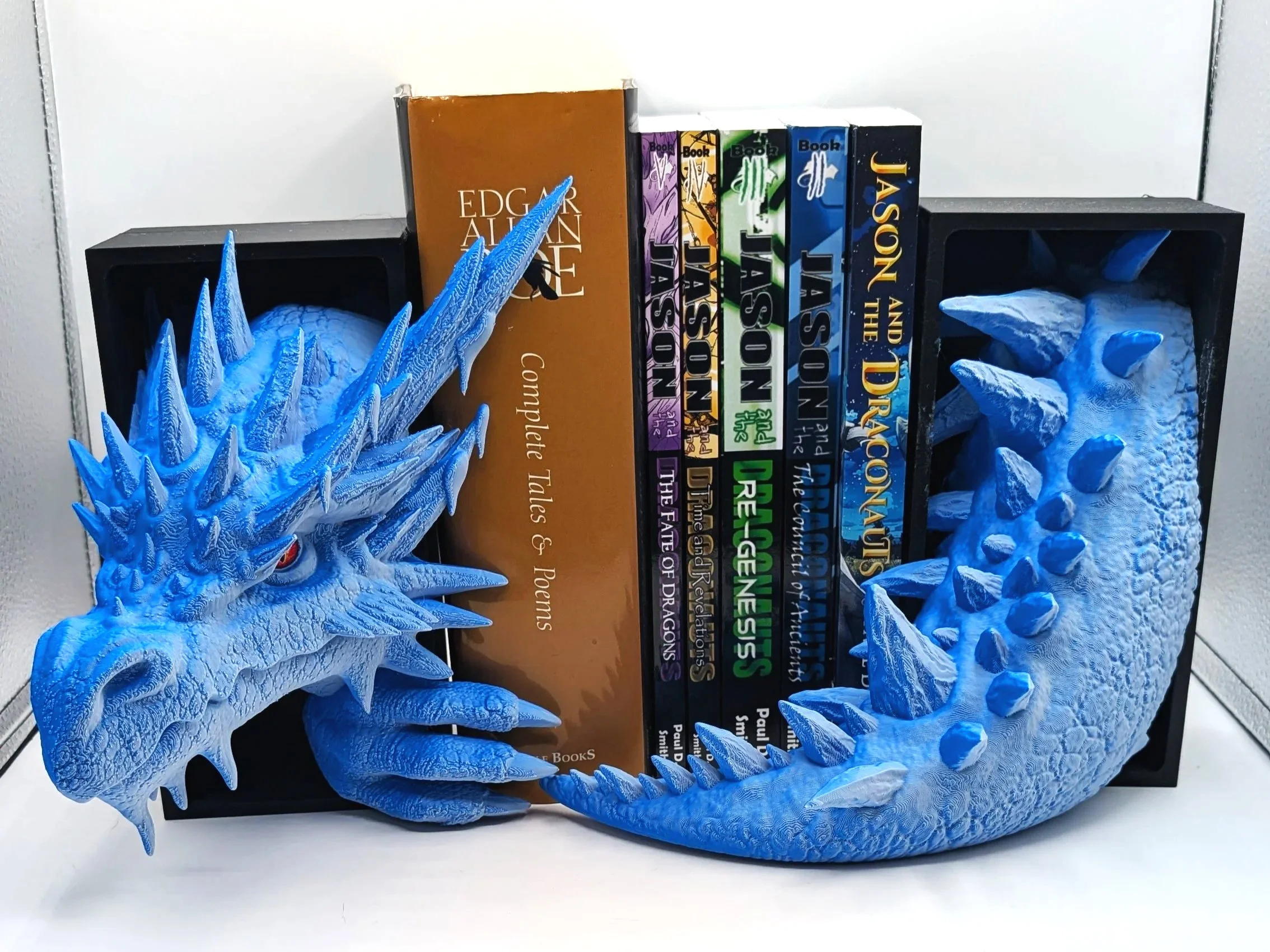 Frost Dragon Emerging Book Nook