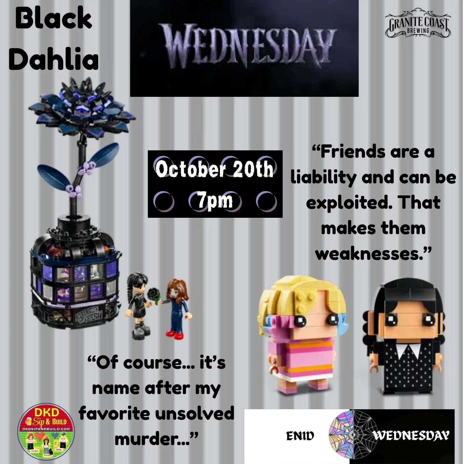 Granite Coast - Wednesday™️ Addams Sip and Build