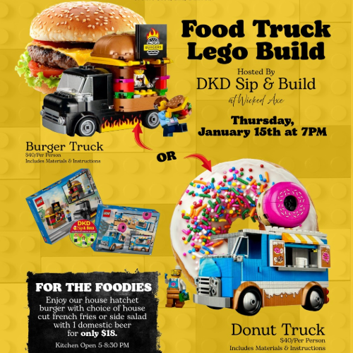 Wicked Axe -Food Truck Lego Build Night 