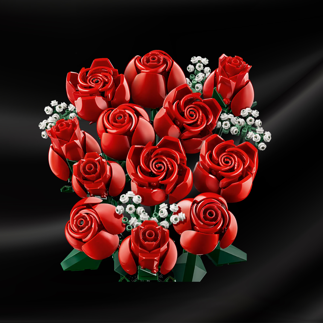 Lego®️ Red Rose Boquet