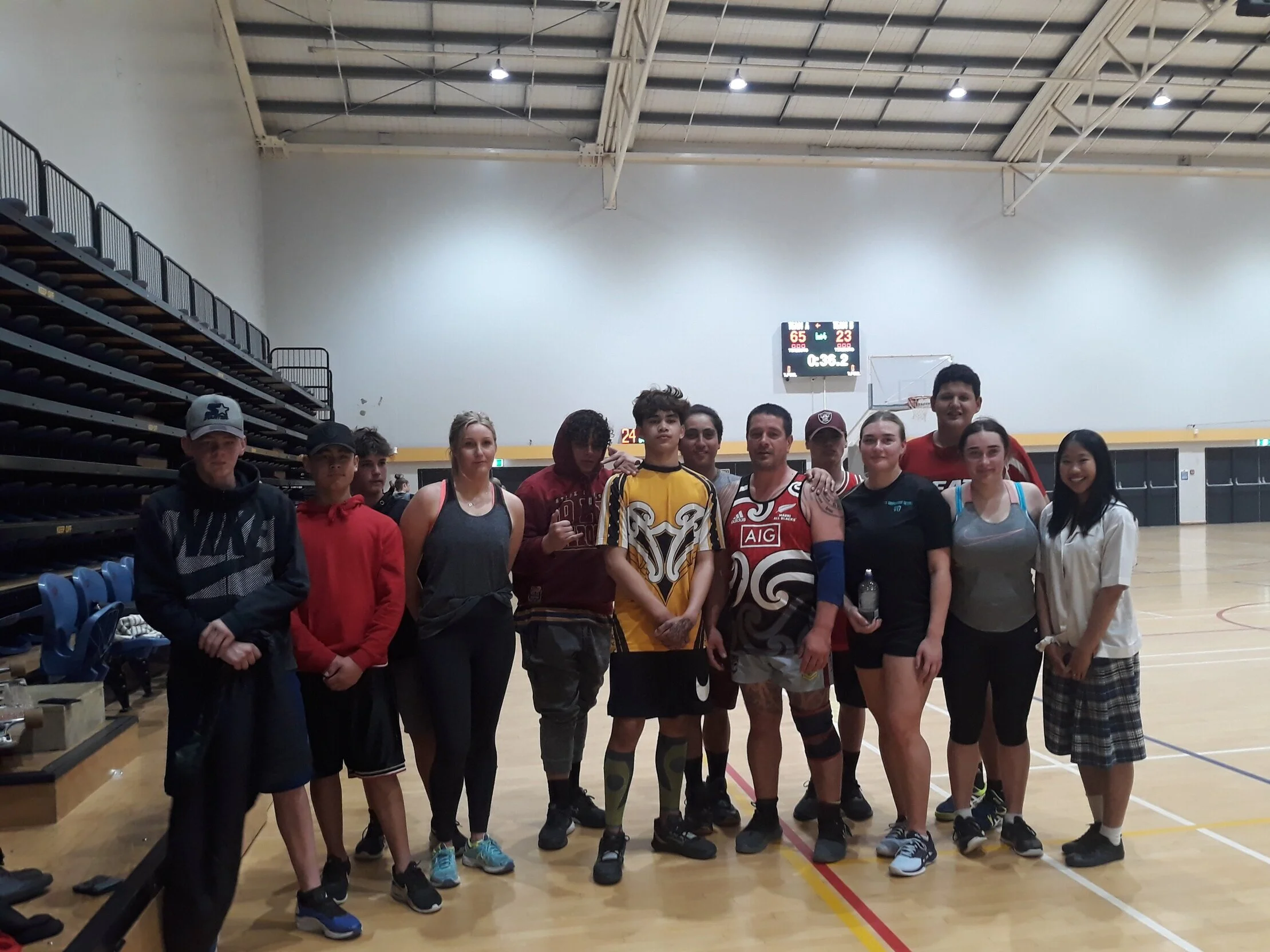 Wairau basketballers, on a path to greater hauora