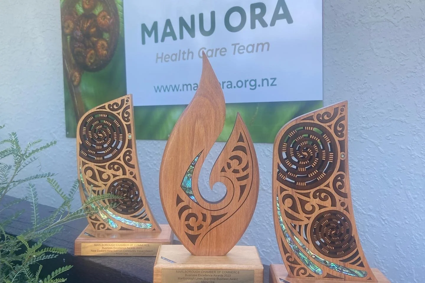 The three trophies Manu Ora won