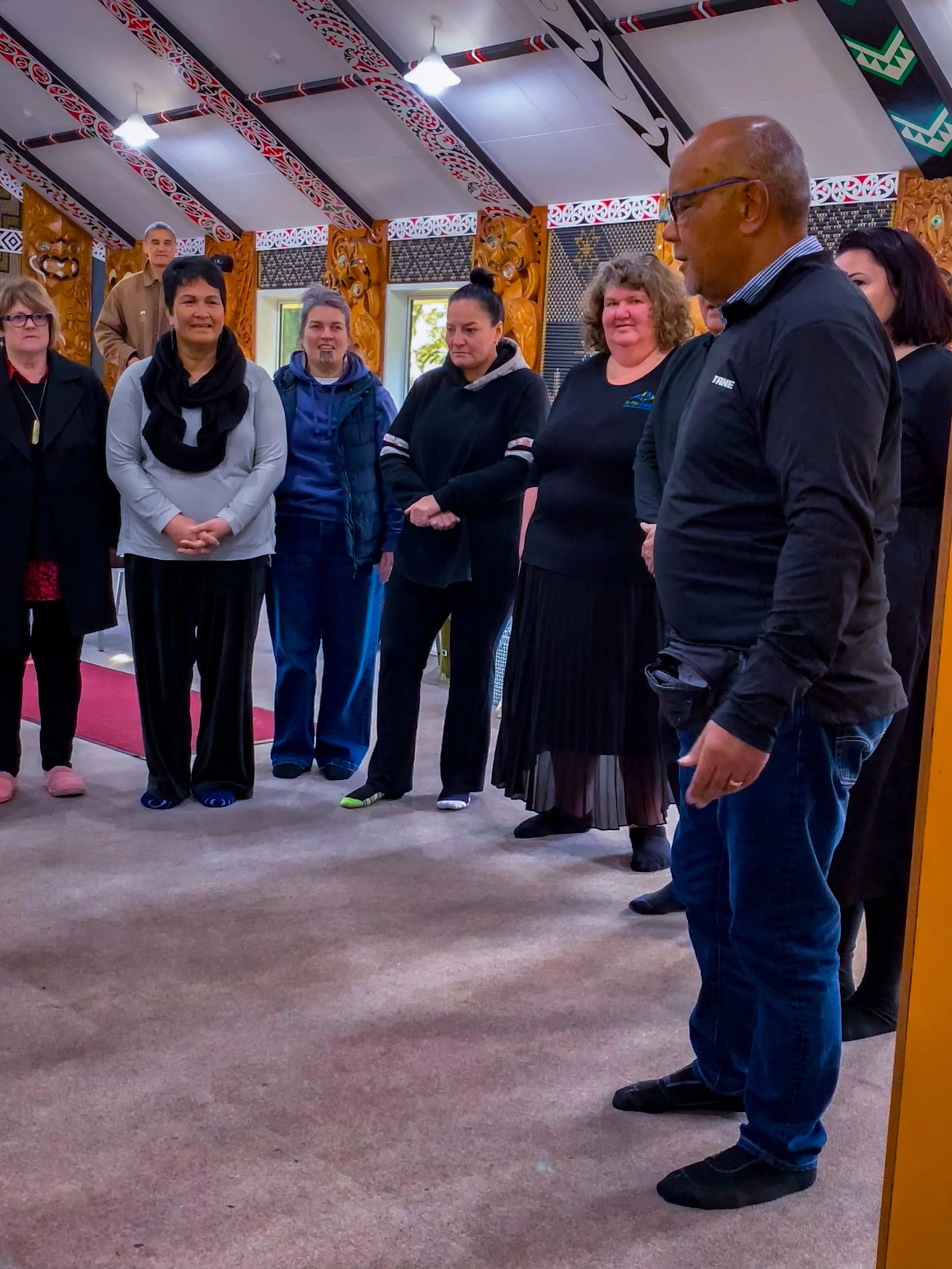 Noho marae wānanga a time for kaimahi to reflect and learn