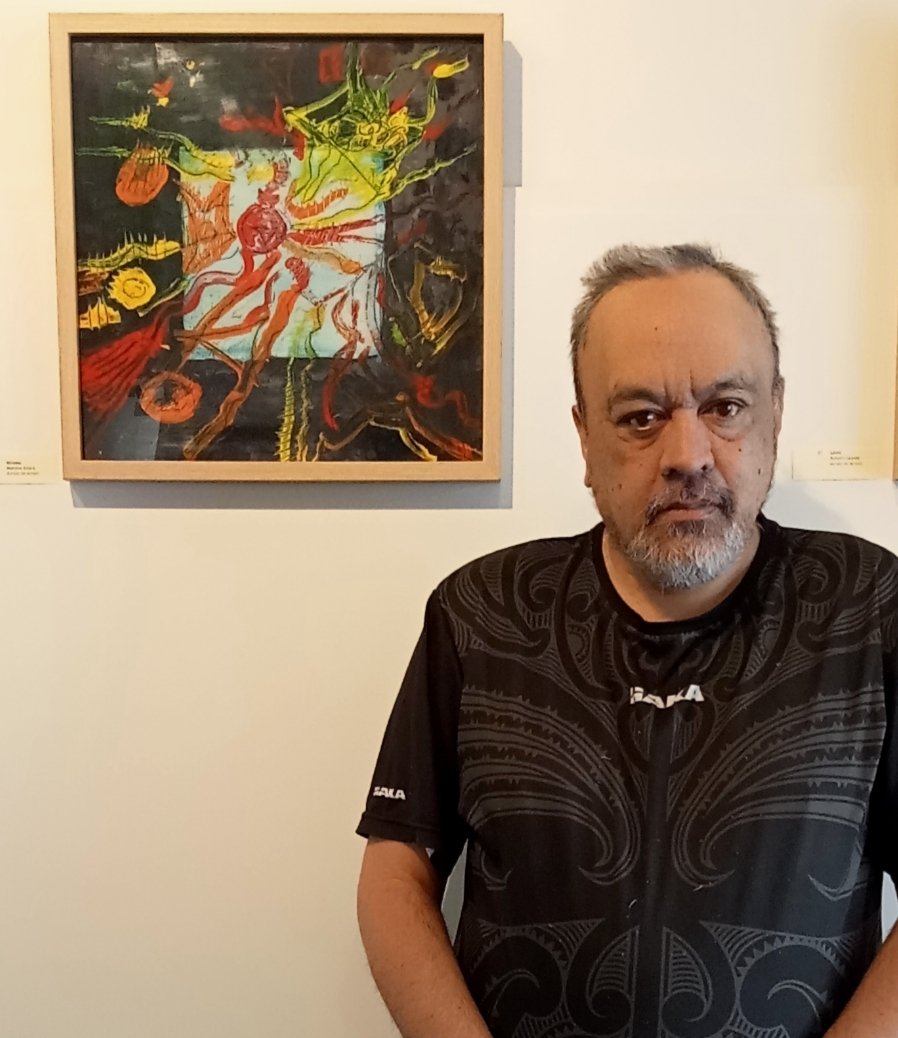 Art exhibition Wiremu close up whānau story.jpg