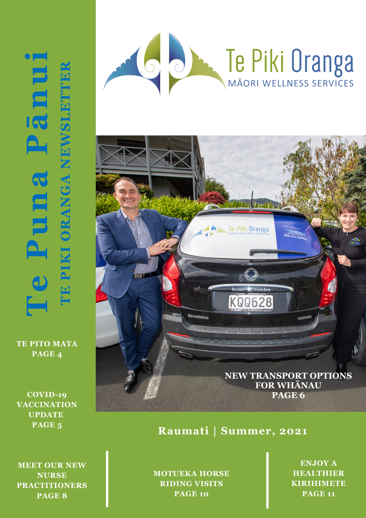 Te Puna Pānui – Summer 2021