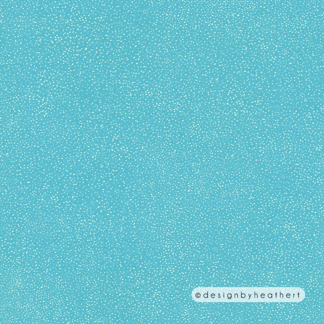 Random white dots against blue