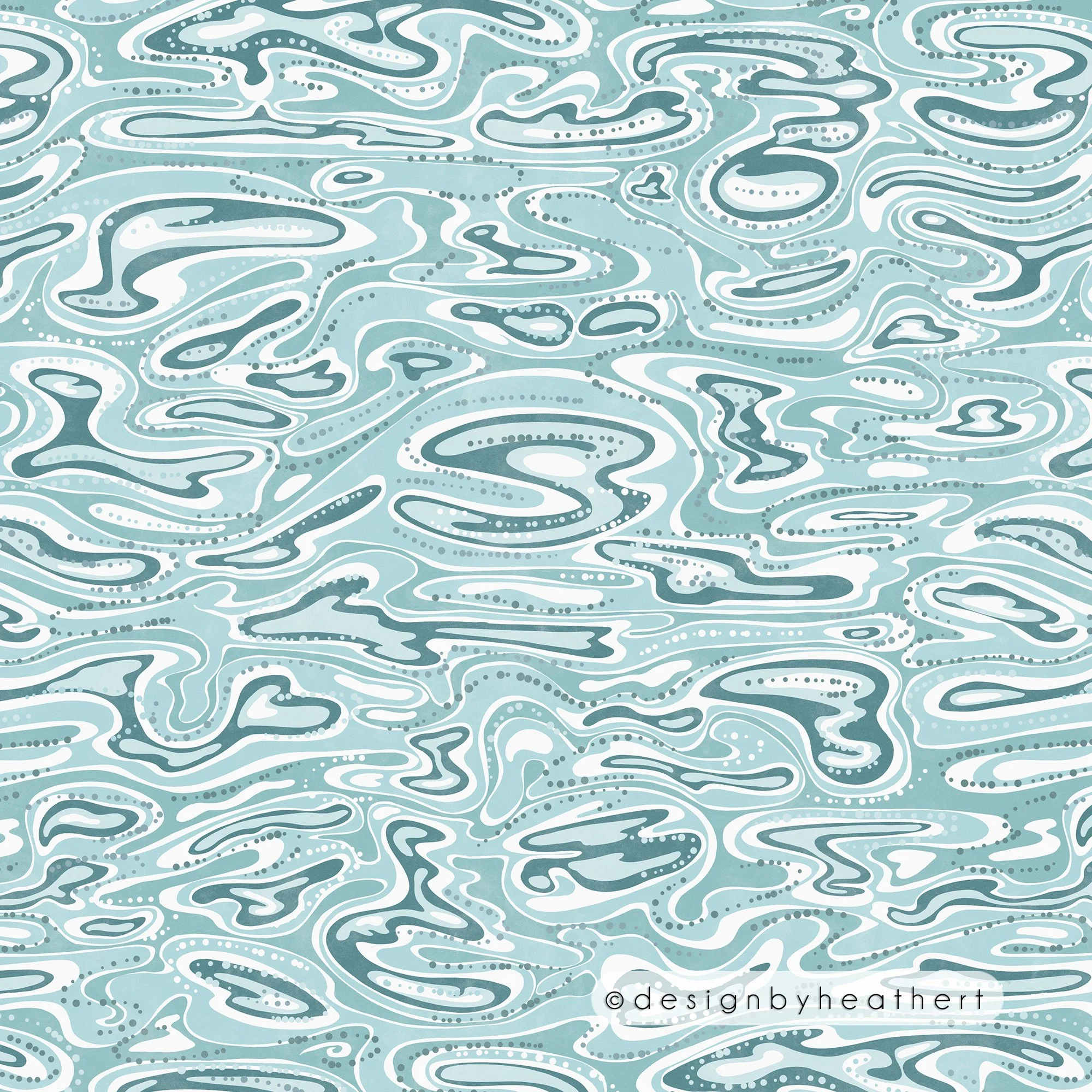 "Watery Ripples" Sooooooo many ripples...
