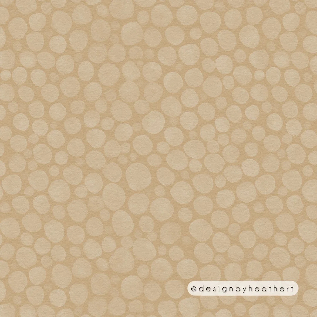 A gentle blender with light brown background and paler mushroom cap shapes.