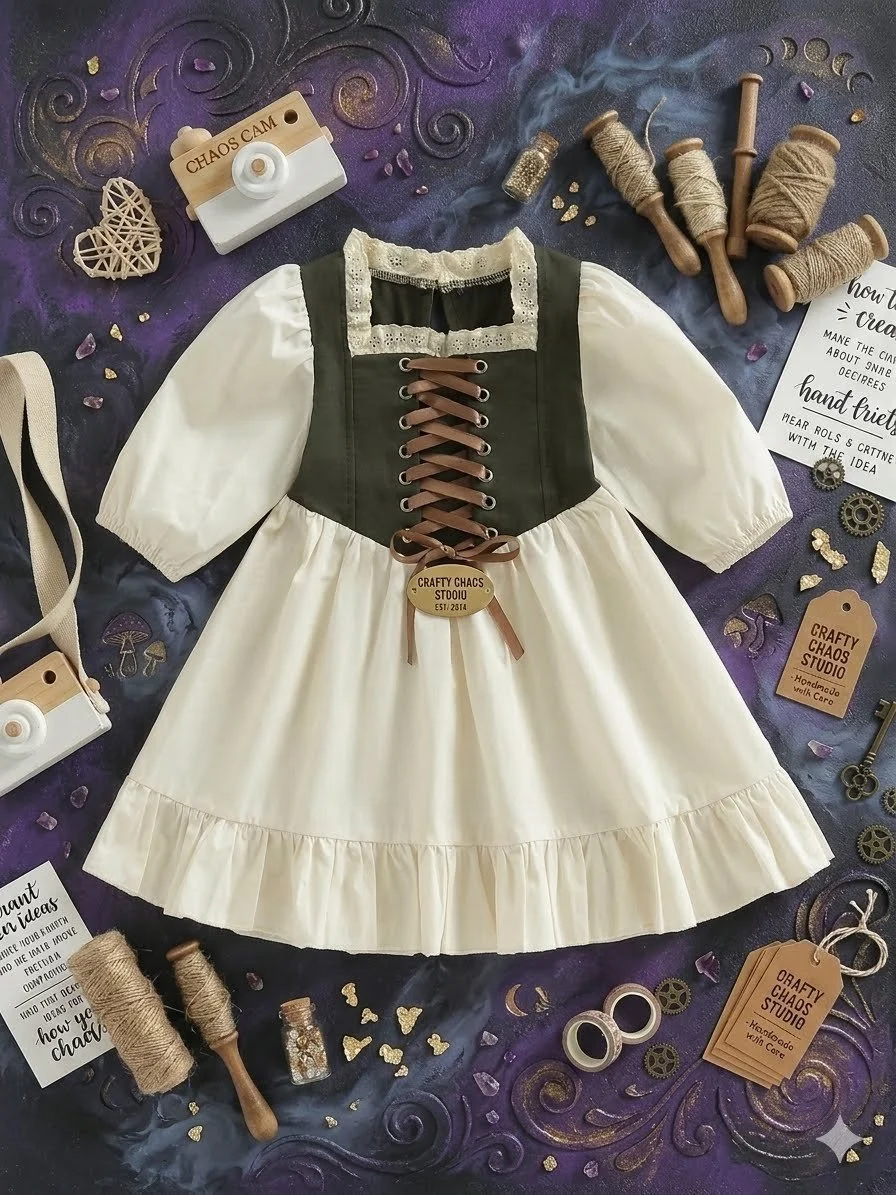 🦌Sherwood Forest Fable Dress🦌