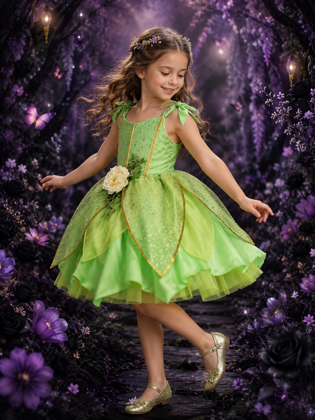 🧚  Pixie Dust Petal Dress 🧚
