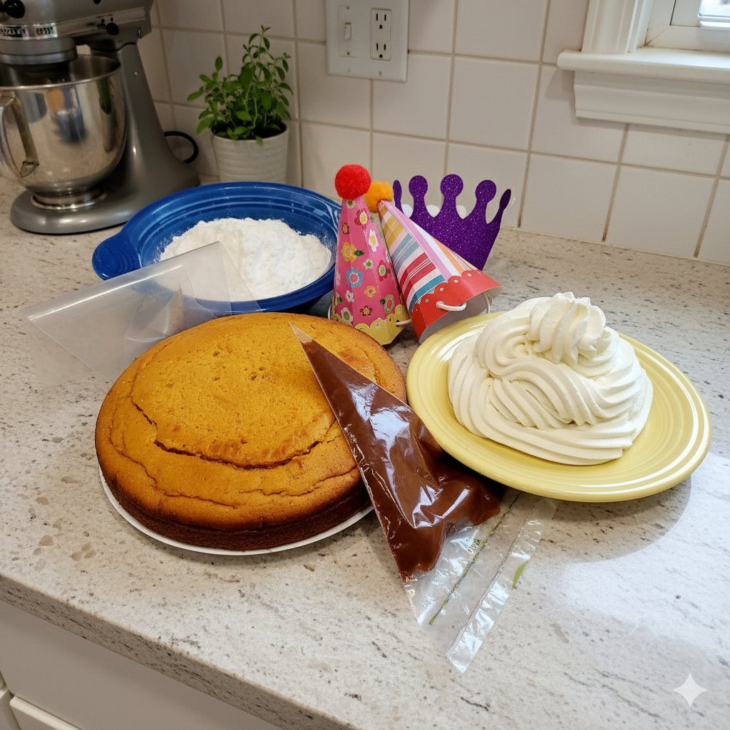 Dog Party Cake Kit – Everything You Need for a Pawsome Celebration!