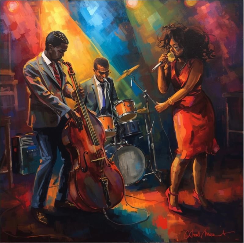 Singing with the band.JPG