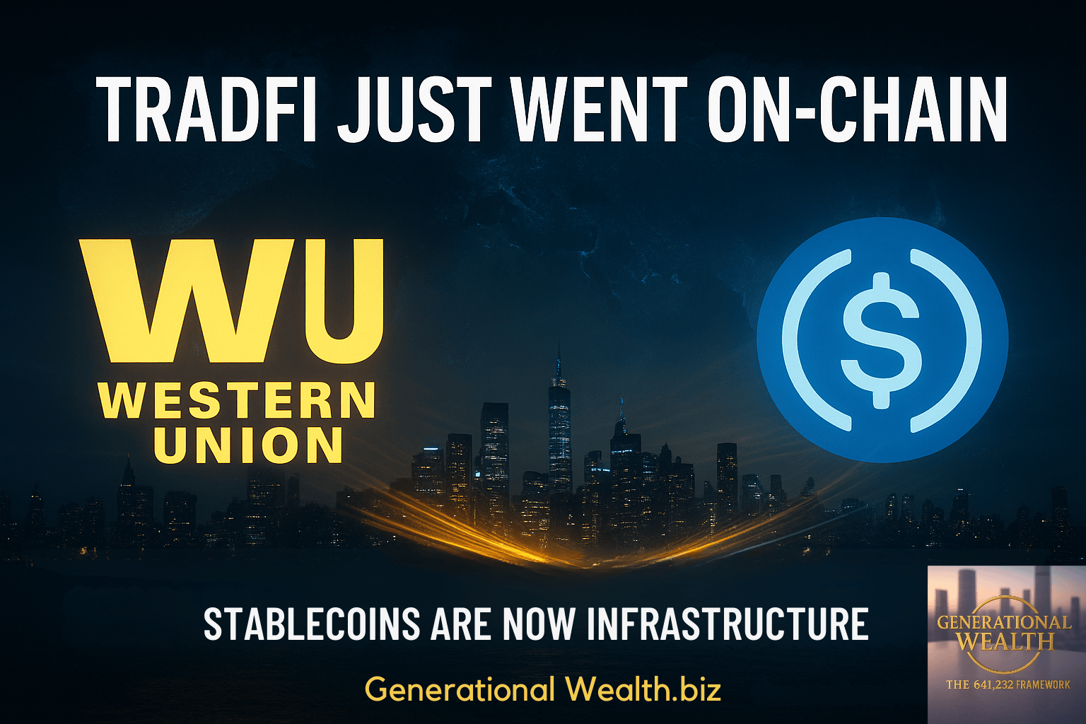Crypto Adoption Surges as Western Union Embraces Stablecoins and Markets Hold Strong