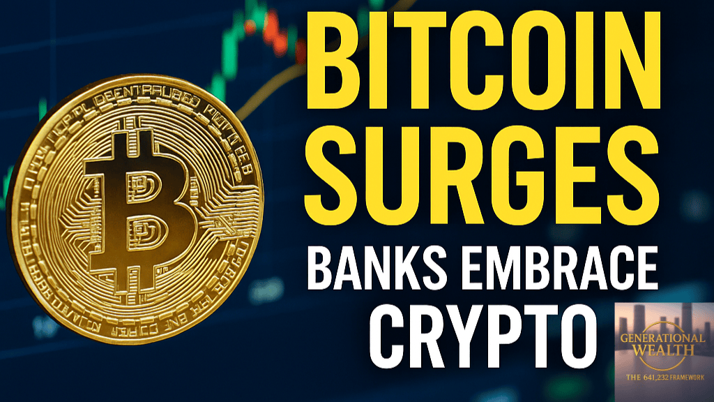 Crypto Market Surge: Bitcoin Charges Toward Ninety-Two Thousand as Banks Embrace Digital Assets