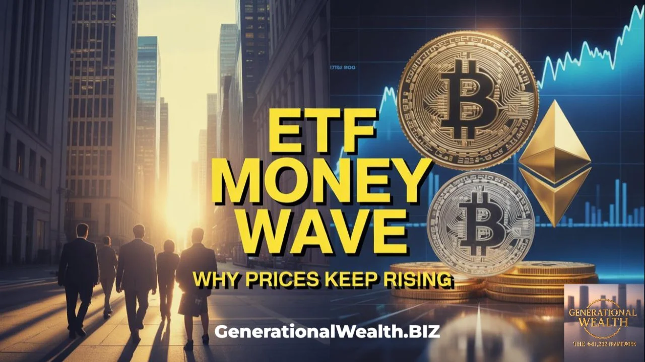 Crypto ETFs Explained: How Wall Street Quietly Triggered the Next Bitcoin and Ethereum Boom