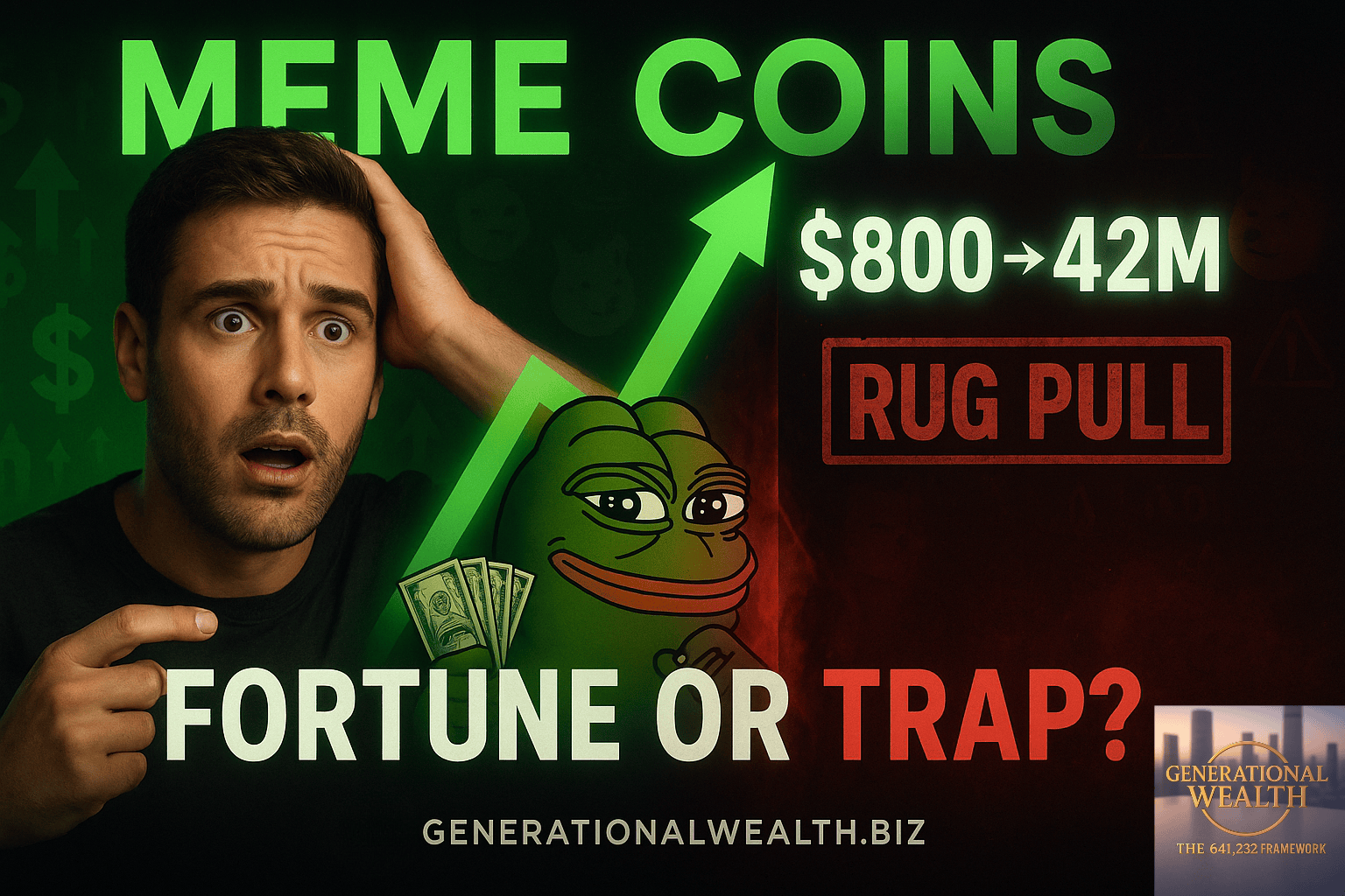 Are Meme Coins the Fastest Path to Generational Wealth — or the Fastest Way to Lose Everything?