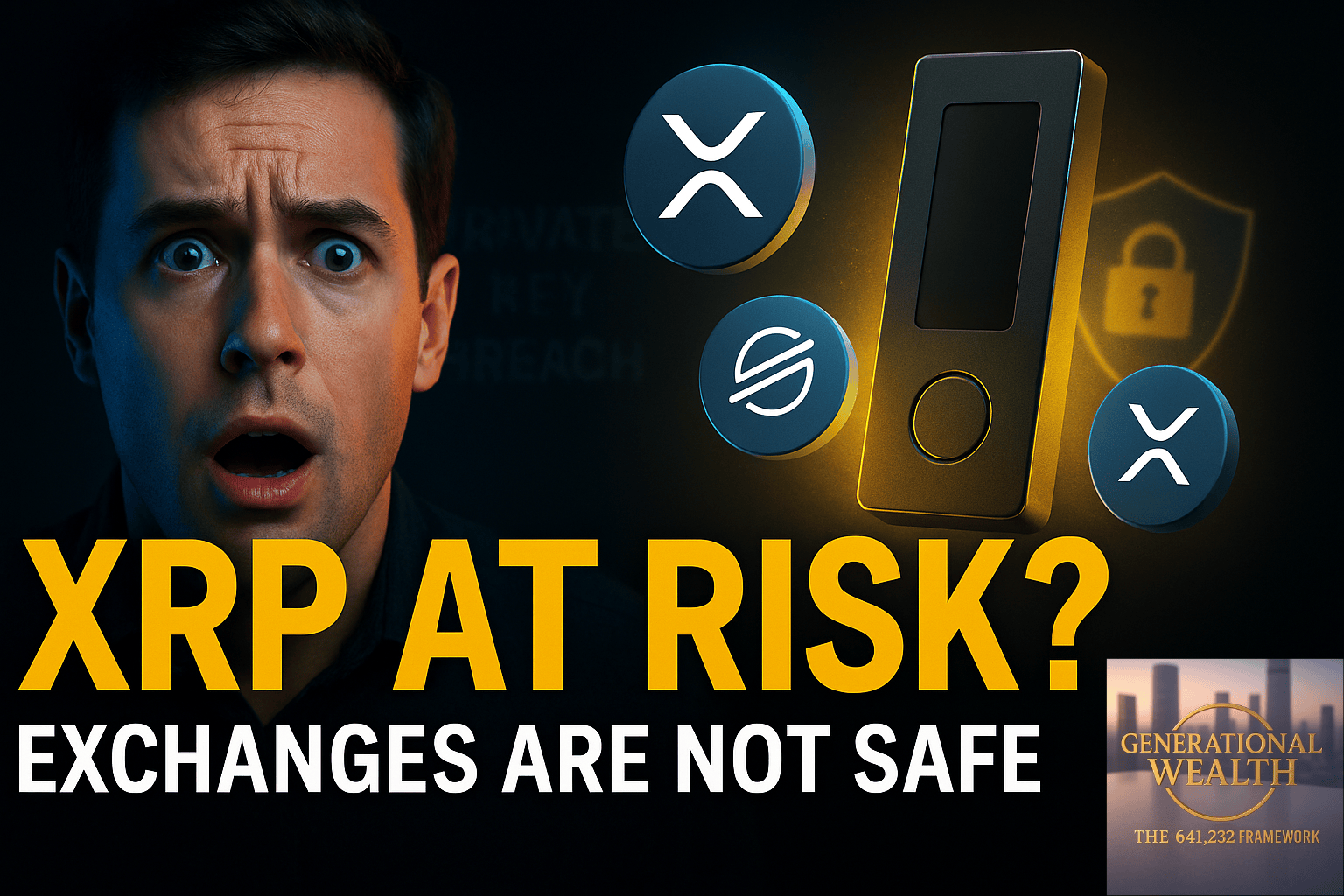 XRP and XLM Security Alert: Why Leaving Crypto on Exchanges Is Riskier Than Ever