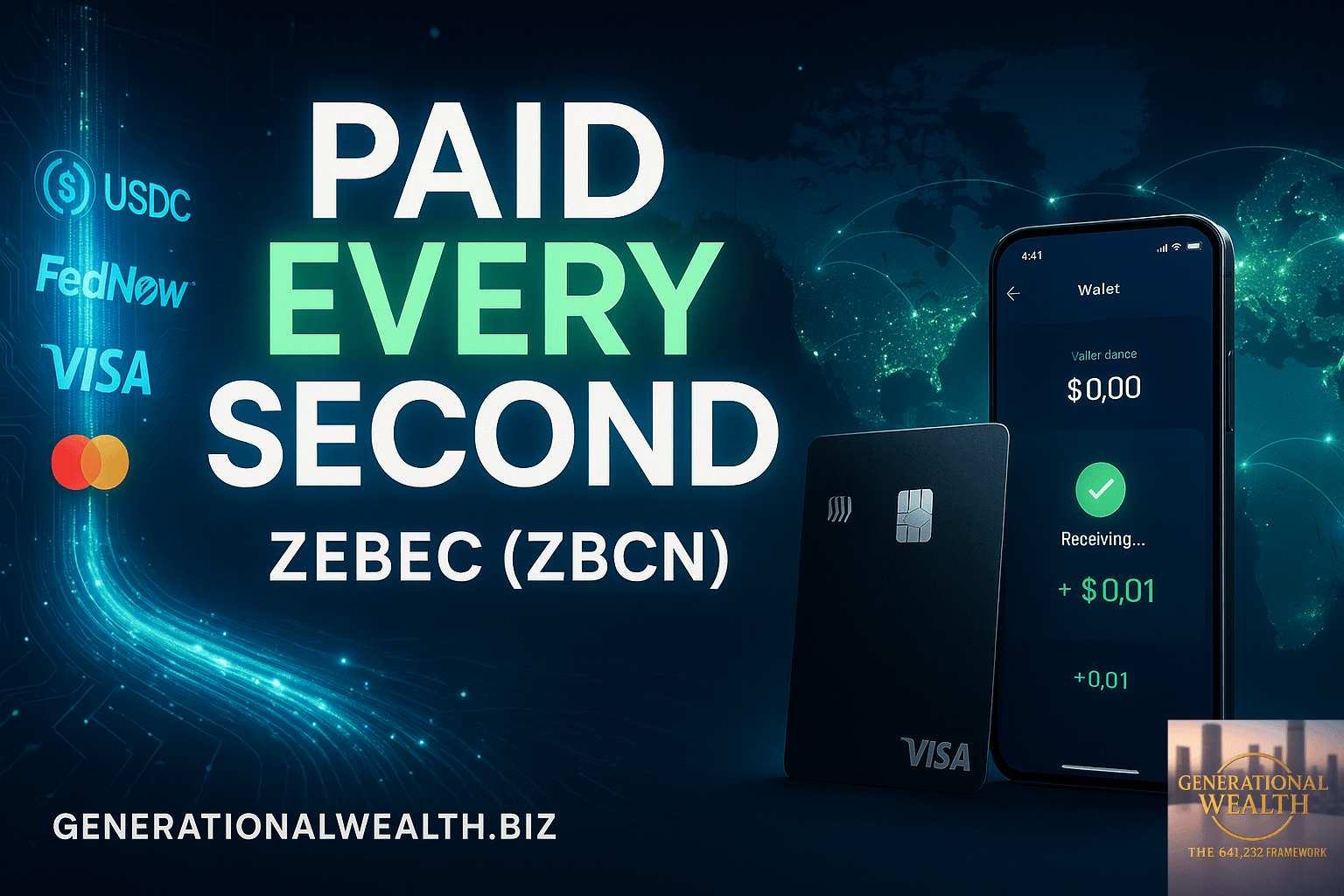 Zebec Network (ZBCN): Real-Time Payroll, Crypto Cards, and the Rise of Always-On Finance